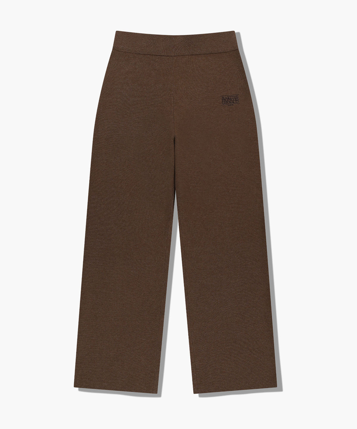 Marithe & Francois Girbaud - Classic Logo Knit Pants (Brown) product image 6 | TRAB K-Fashion Australia