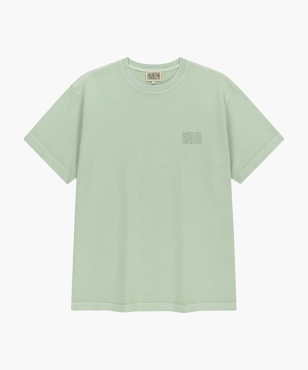 Marithe & Francois Girbaud - Drawing Logo Dyeing Tee (Mint) product image 6 | TRAB K-Fashion Australia