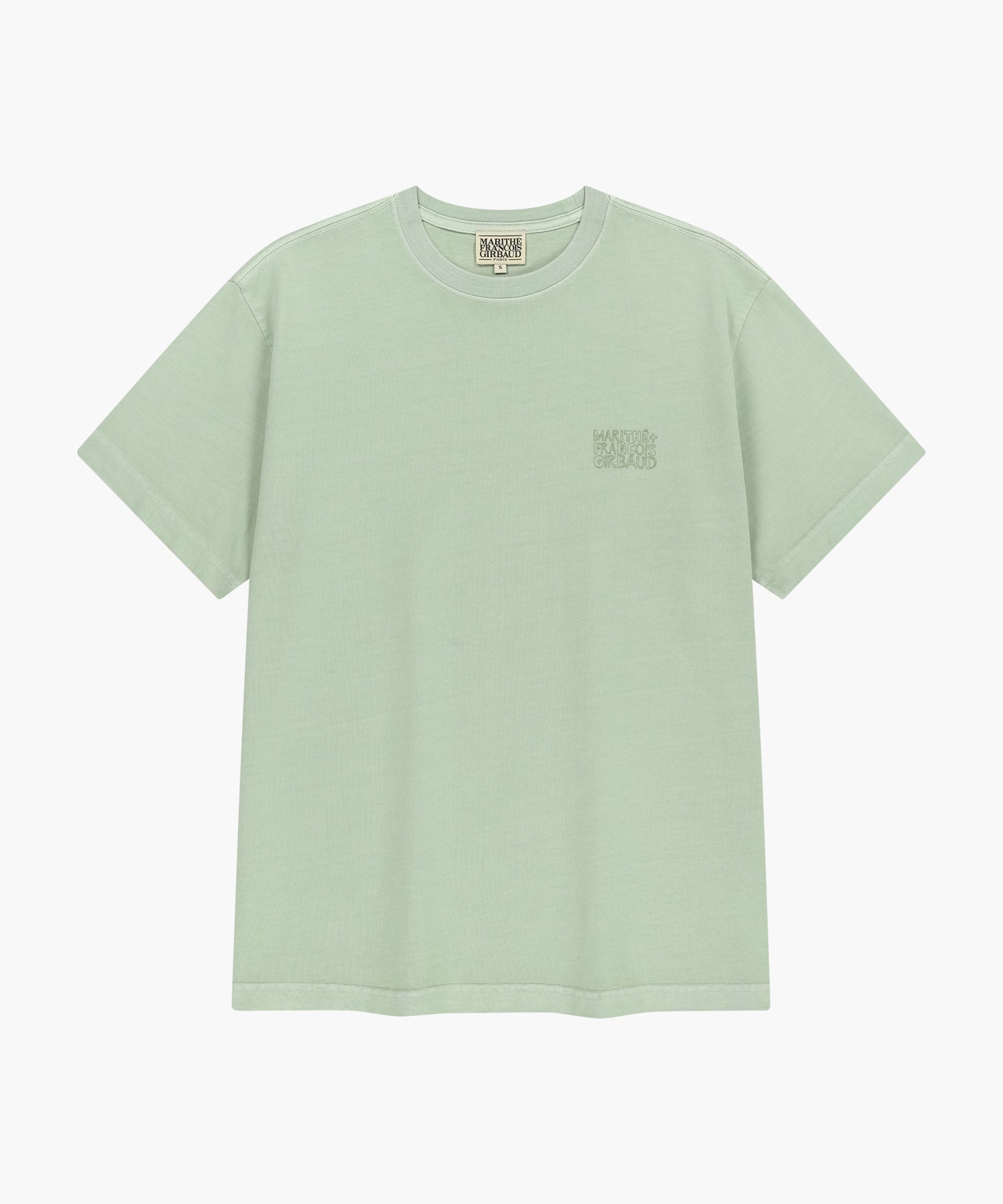 Marithe & Francois Girbaud - Drawing Logo Dyeing Tee (Mint) product image 6 | TRAB K-Fashion Australia