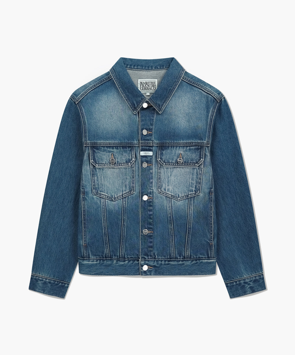 Marithe & Francois Girbaud - Denim Trucker Jacket (Blue) product image 6 | TRAB K-Fashion Australia