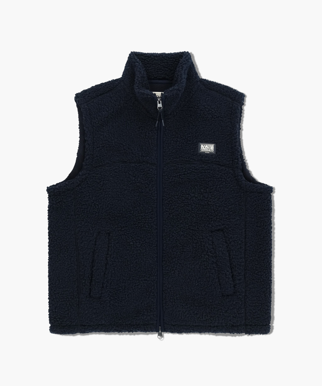 Marithe & Francois Girbaud - Marithe Sport Fleece Vest (Navy) product image 6 | TRAB K-Fashion Australia