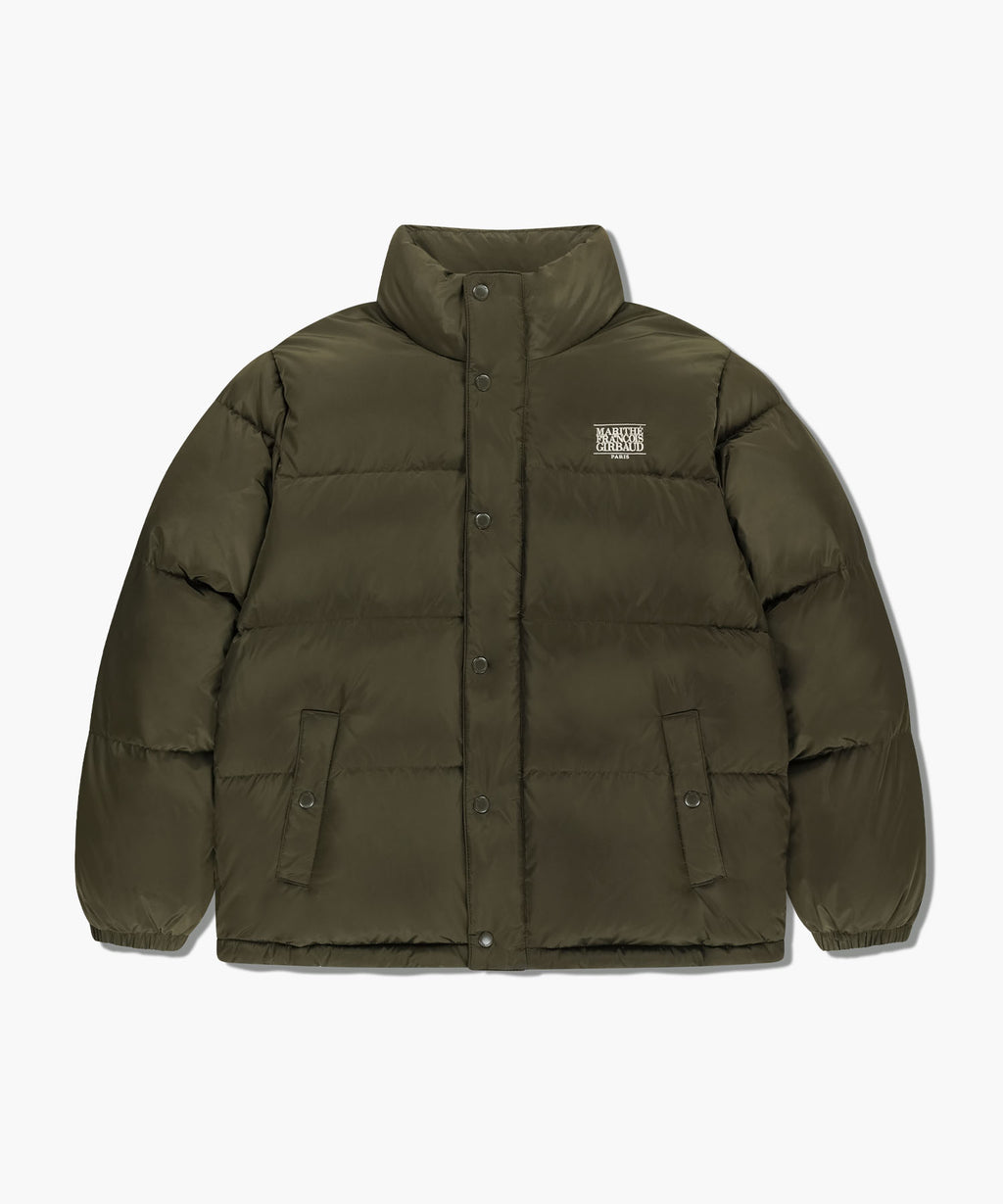 Marithe & Francois Girbaud - Classic Logo Down Jacket (Khaki) product image 10 | TRAB K-Fashion Australia
