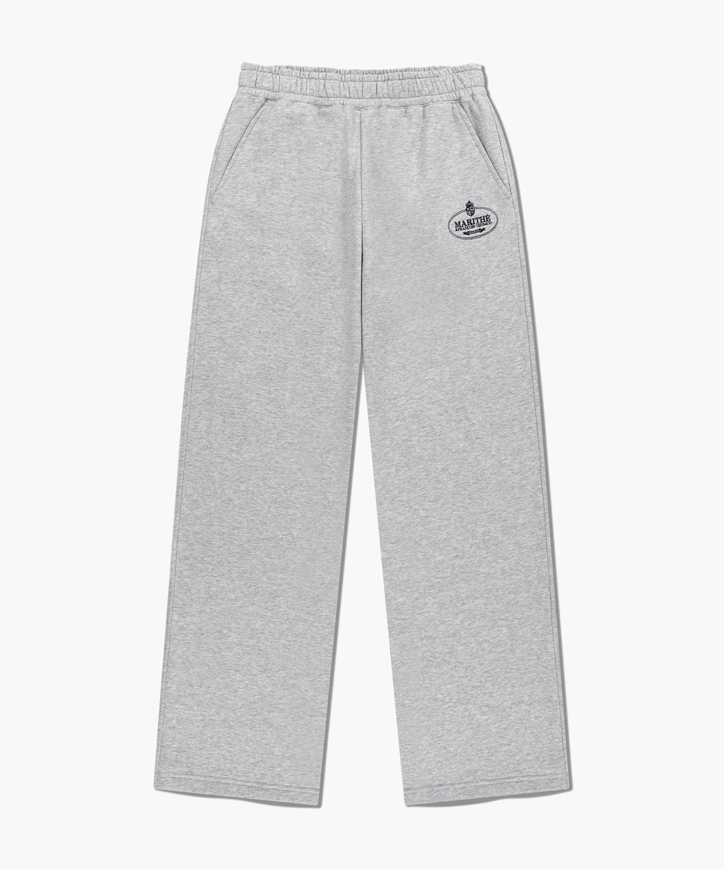 Marithe & Francois Girbaud - Crown Crest Symbol Sweat Pants (brushed) (Heather Gray) product image 6 | TRAB K-Fashion Australia