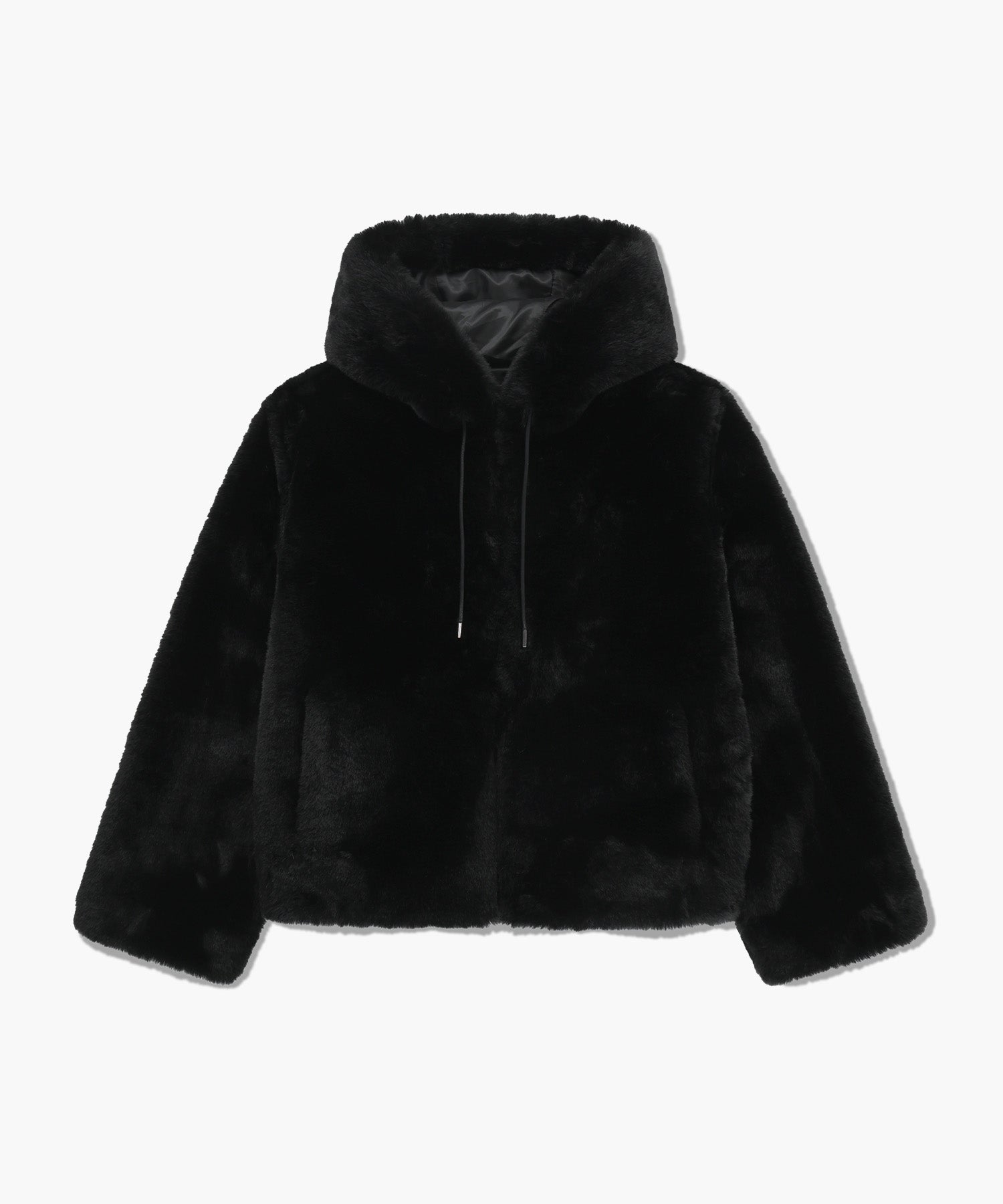Marithe & Francois Girbaud - Hooded Faux Fur Jacket (Black) product image 6 | TRAB K-Fashion Australia