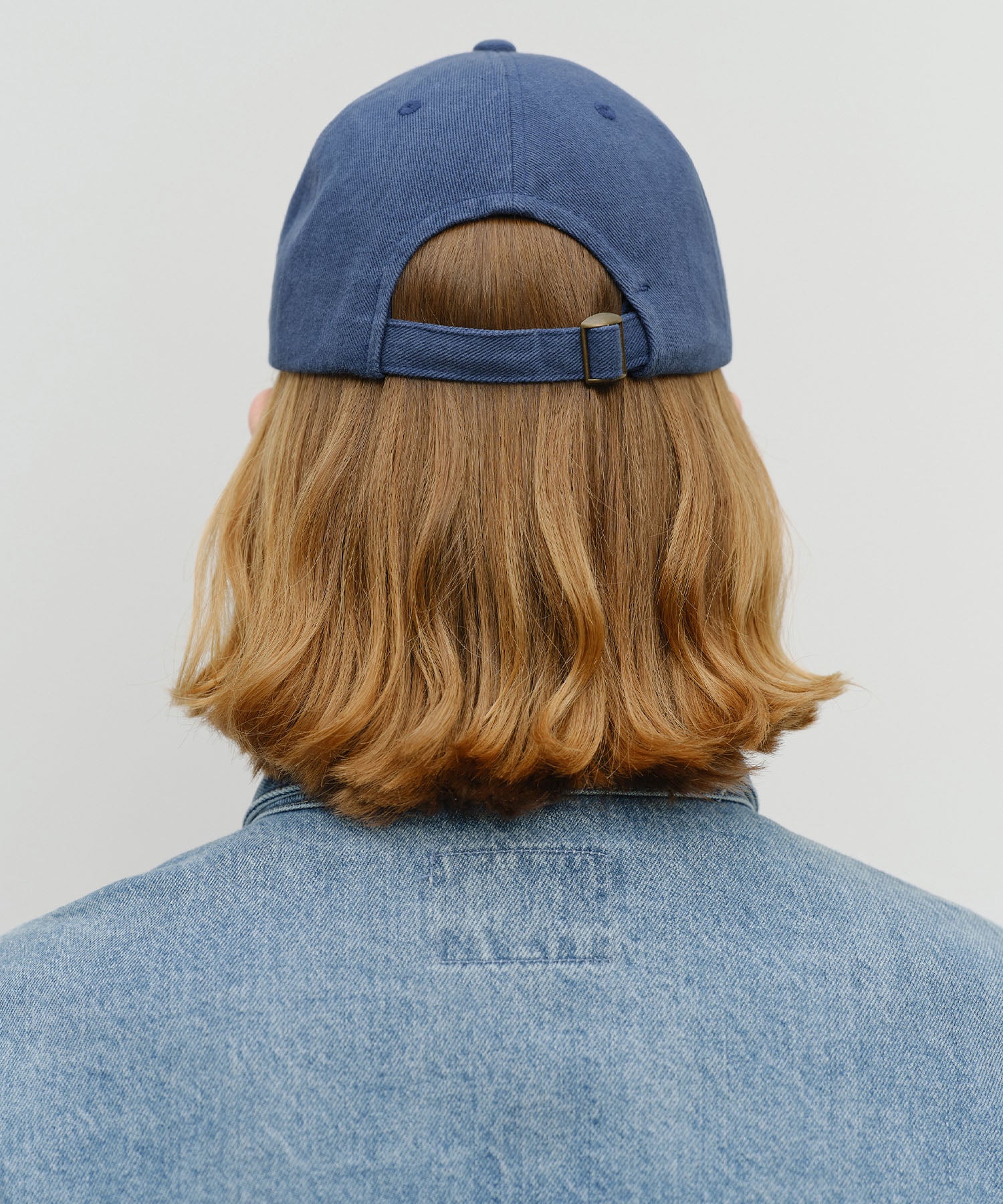 Marithe & Francois Girbaud - Lettering Graphic Flat Brim Cap (Navy) product image 6 | TRAB K-Fashion Australia