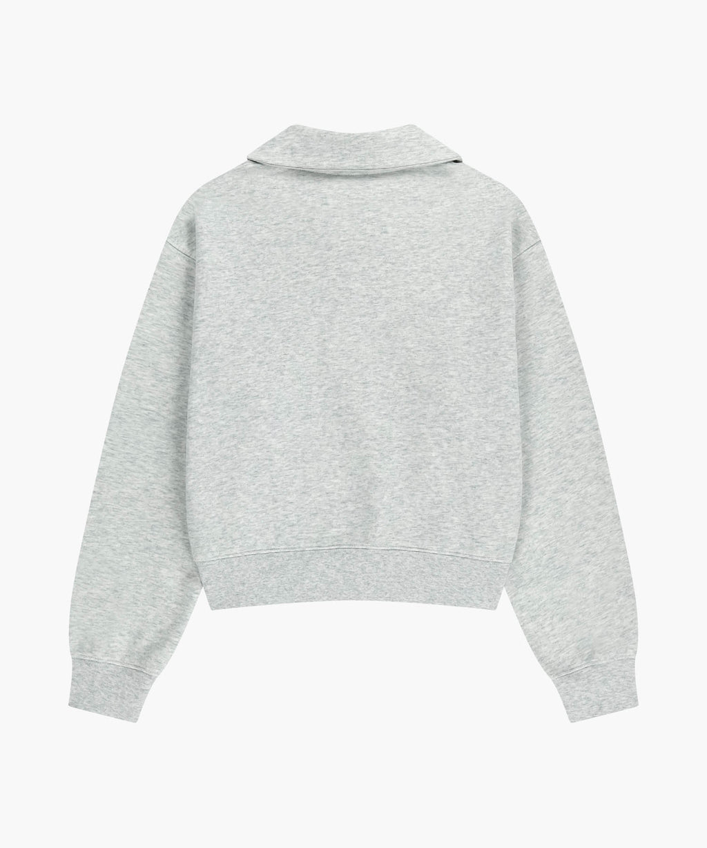 Marithe & Francois Girbaud - Doodle Classic Logo Collar Sweatshirt (Light Heather Gray) product image 6 | TRAB K-Fashion Australia