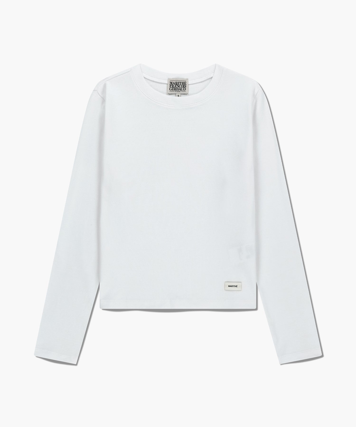 Marithe & Francois Girbaud - Basic Long Sleeve (White) product image 6 | TRAB K-Fashion Australia