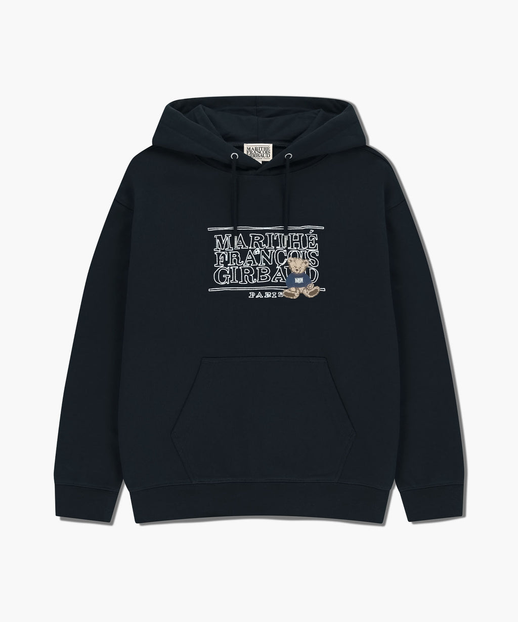 Marithe & Francois Girbaud - Doodle Classic Bear Hoodie (Navy) product image 6 | TRAB K-Fashion Australia