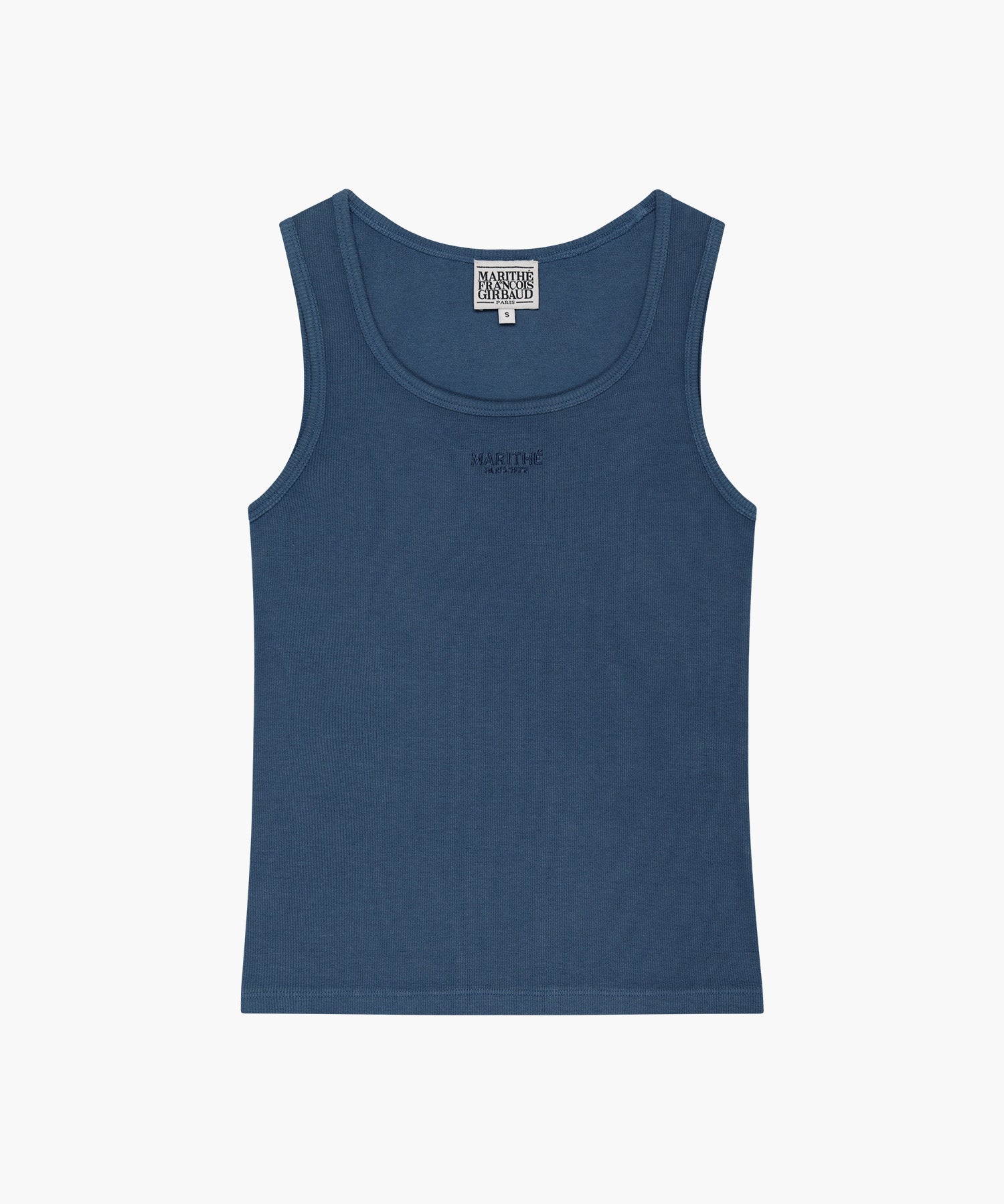 Marithe & Francois Girbaud - Regular Logo Sleeveless (Blue) product image 6 | TRAB K-Fashion Australia