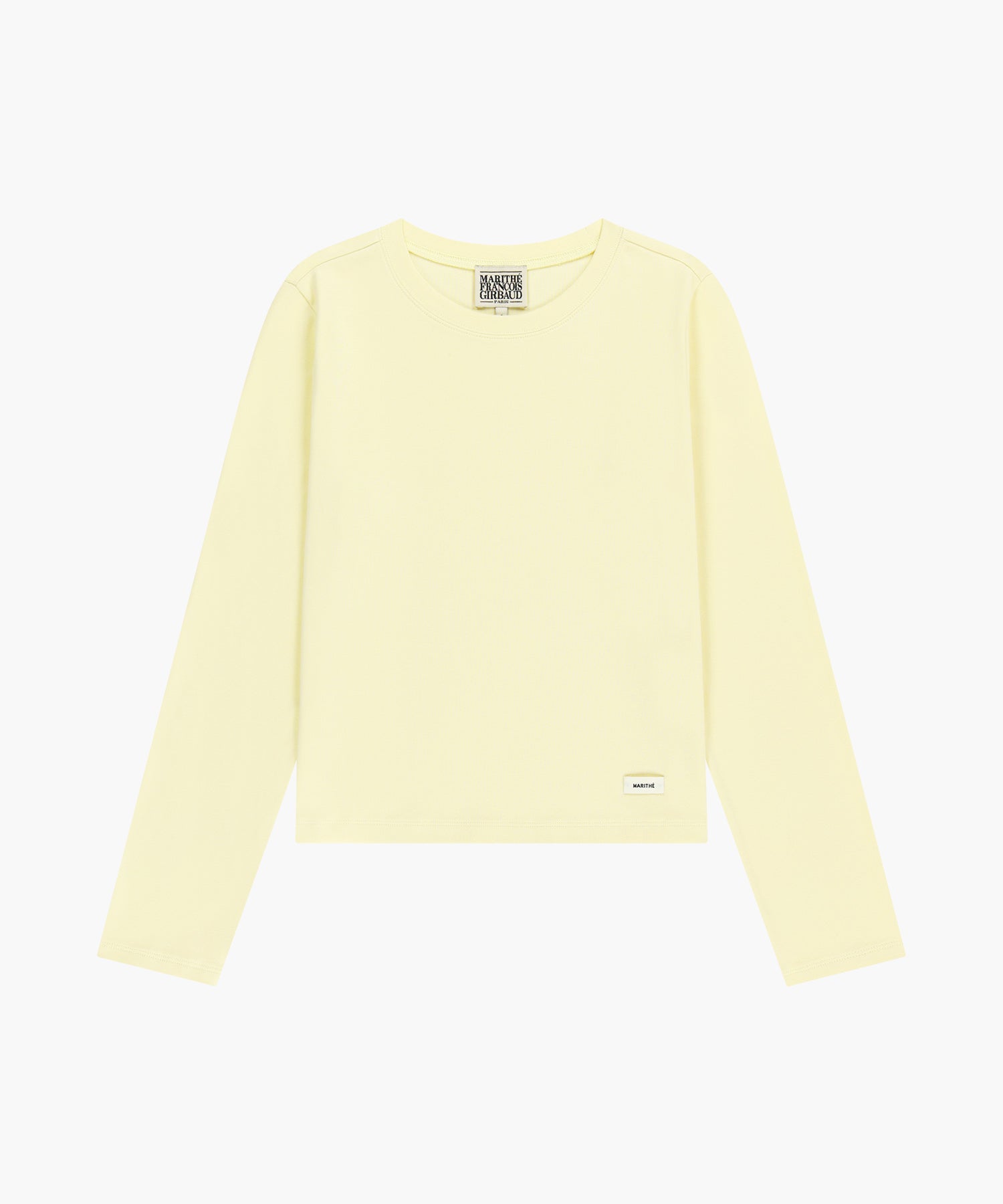 Marithe & Francois Girbaud - Basic Long Sleeve (Light Yellow) product image 6 | TRAB K-Fashion Australia