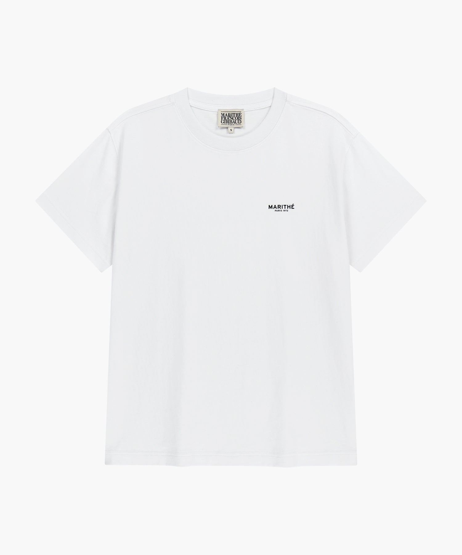 Marithe & Francois Girbaud - Small Regular Logo Tee (White) product image 6 | TRAB K-Fashion Australia