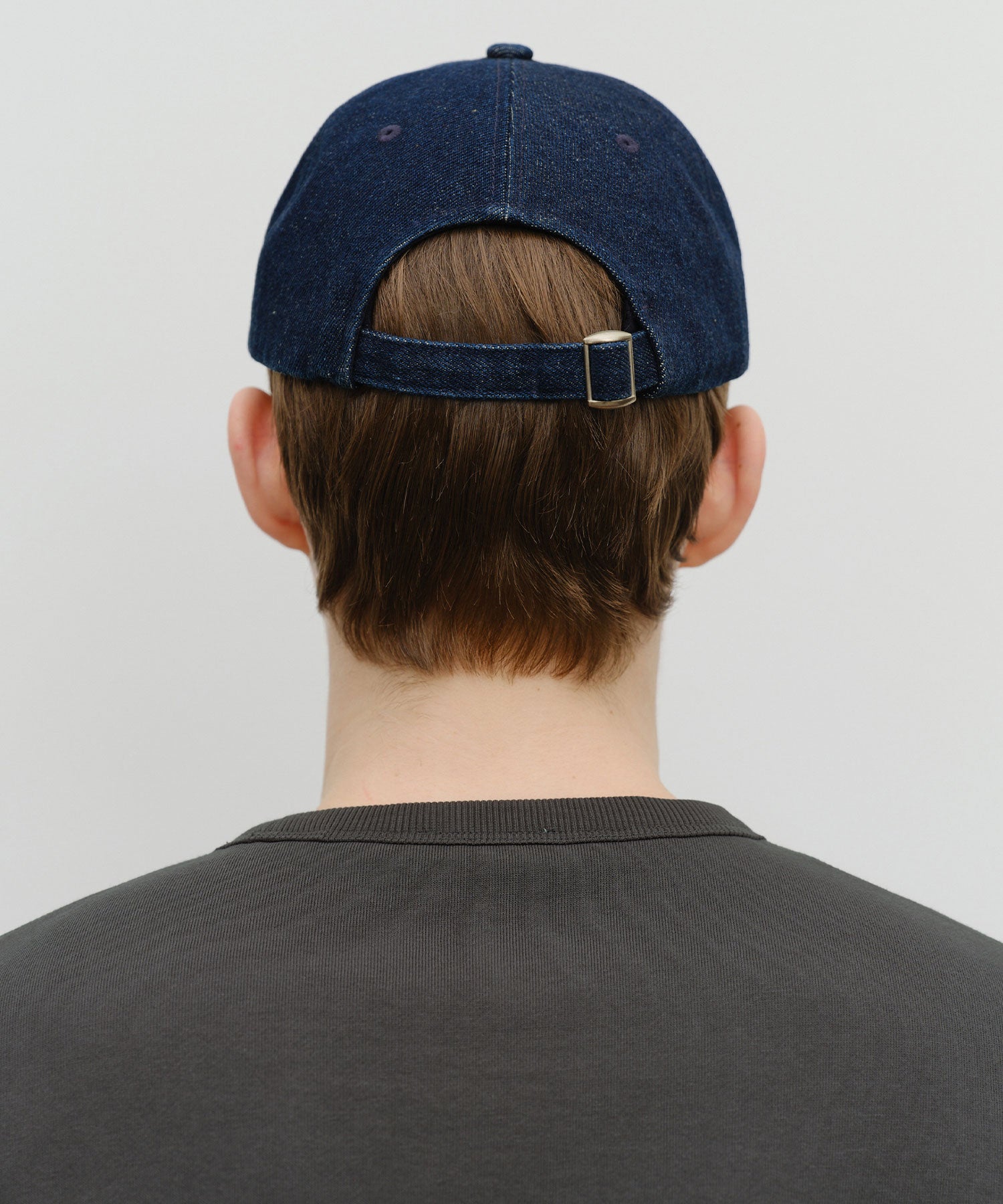Marithe & Francois Girbaud - Denim Washing Regular Logo Ball Cap (Indigo) product image 6 | TRAB K-Fashion Australia