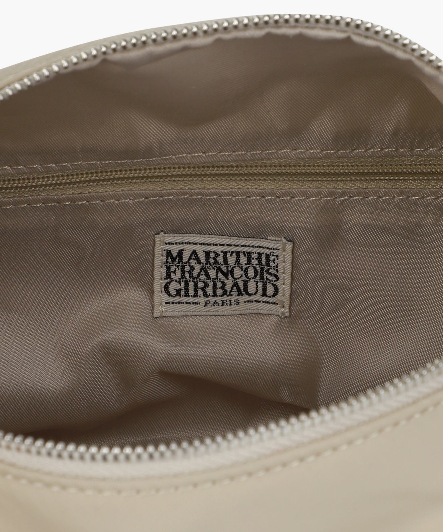 Marithe & Francois Girbaud - Classic Logo Nylon Box Bag (Beige) product image 6 | TRAB K-Fashion Australia