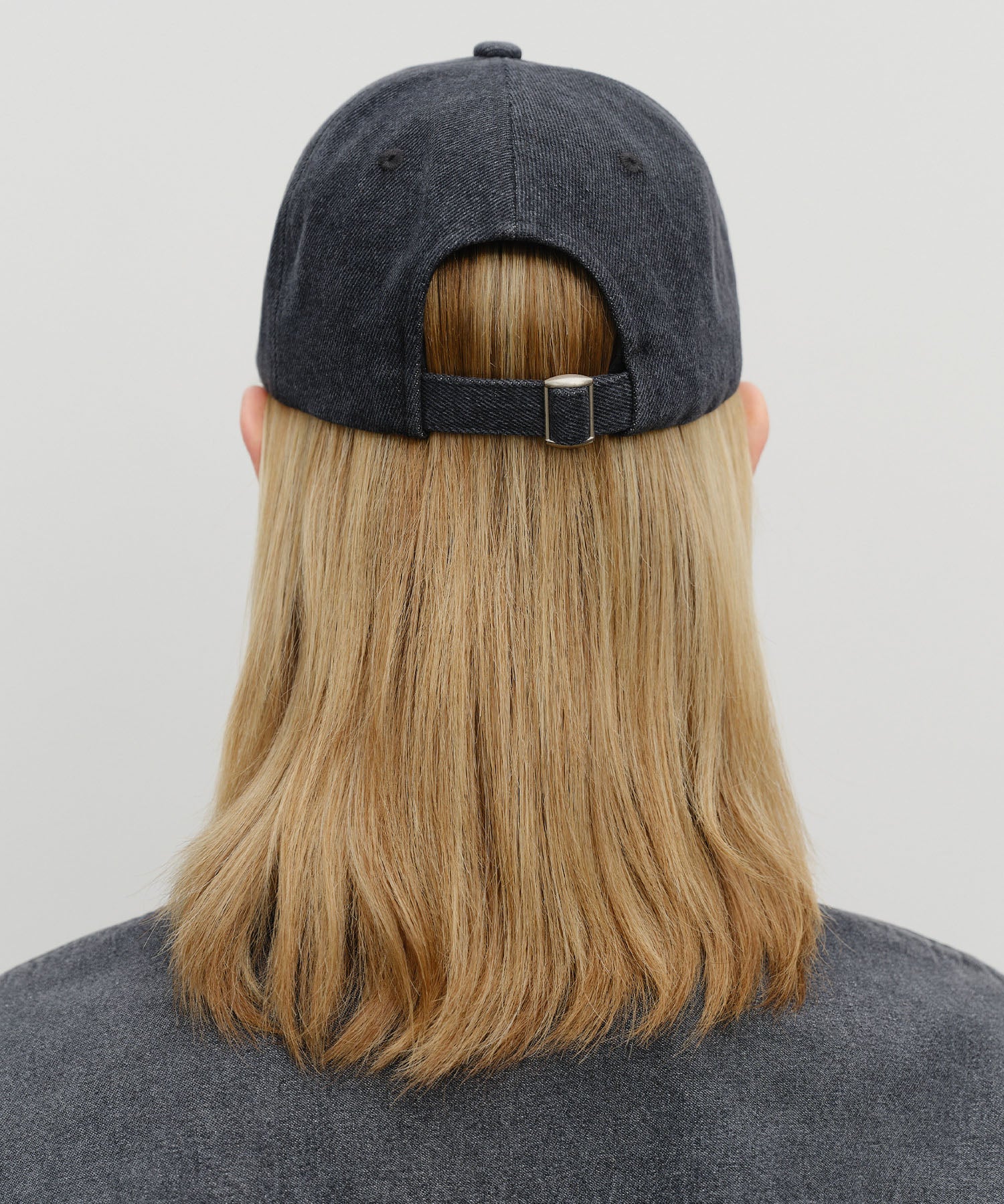 Marithe & Francois Girbaud - Denim Washing Regular Logo Ball Cap (Black) product image 6 | TRAB K-Fashion Australia
