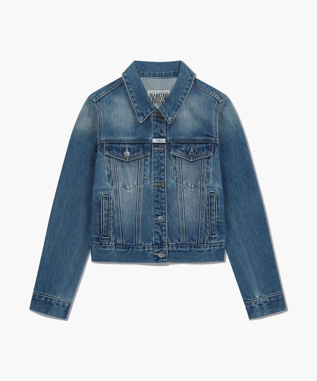 Marithe & Francois Girbaud - Denim Trucker Jacket (Blue) product image 6 | TRAB K-Fashion Australia
