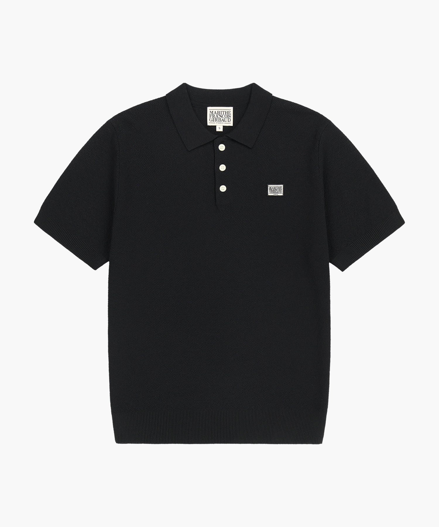 Marithe & Francois Girbaud - Cool Touch Collar Half Knit (Black) product image 6 | TRAB K-Fashion Australia