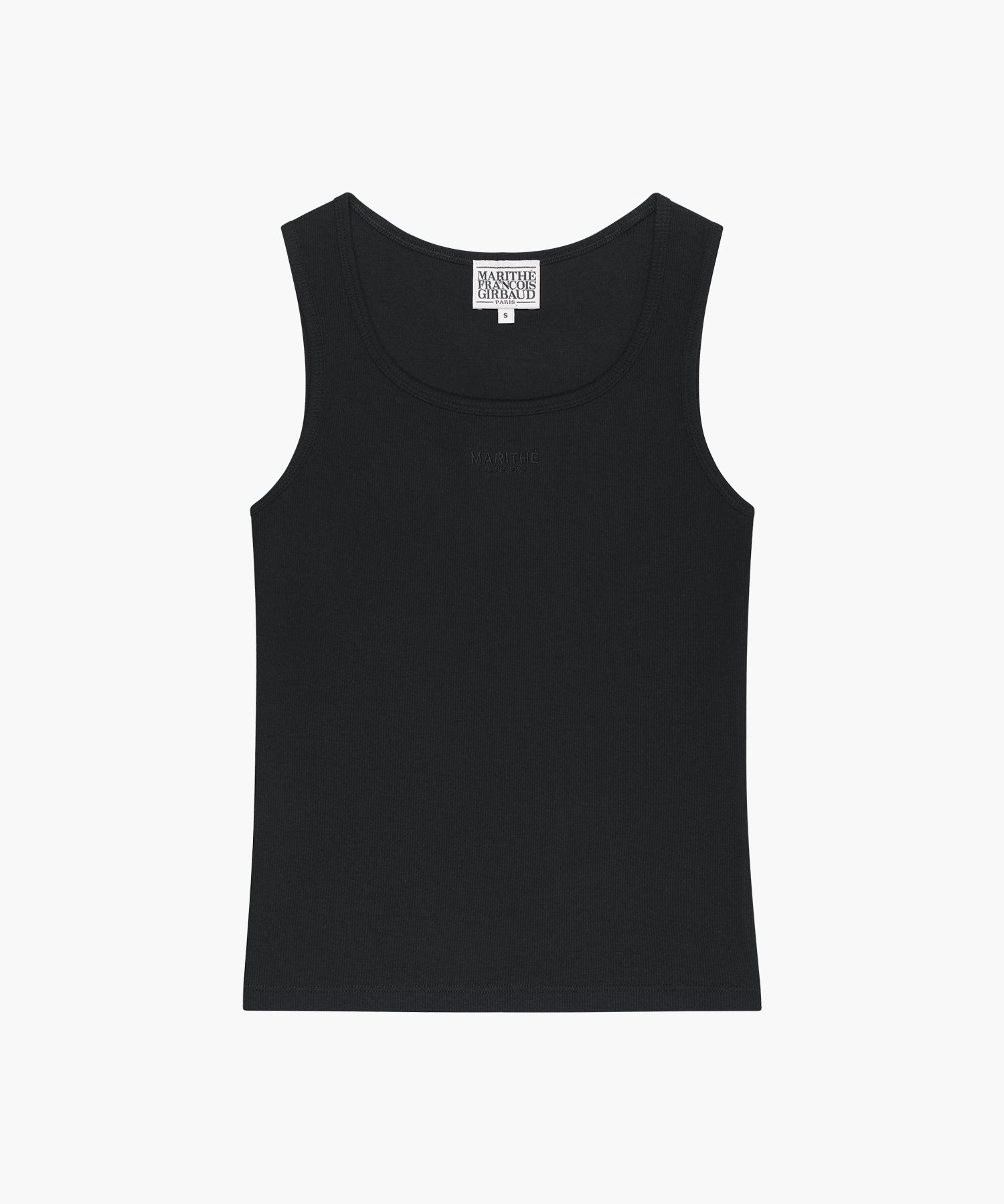 Marithe & Francois Girbaud - Regular Logo Sleeveless (Black) product image 6 | TRAB K-Fashion Australia