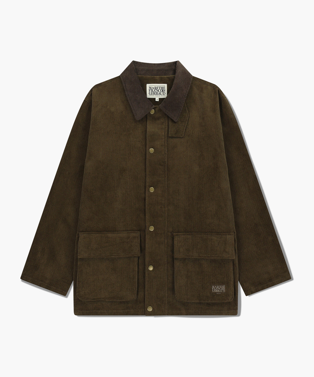 Marithe & Francois Girbaud - Corduroy Hunting Jacket (Khaki) product image 8 | TRAB K-Fashion Australia