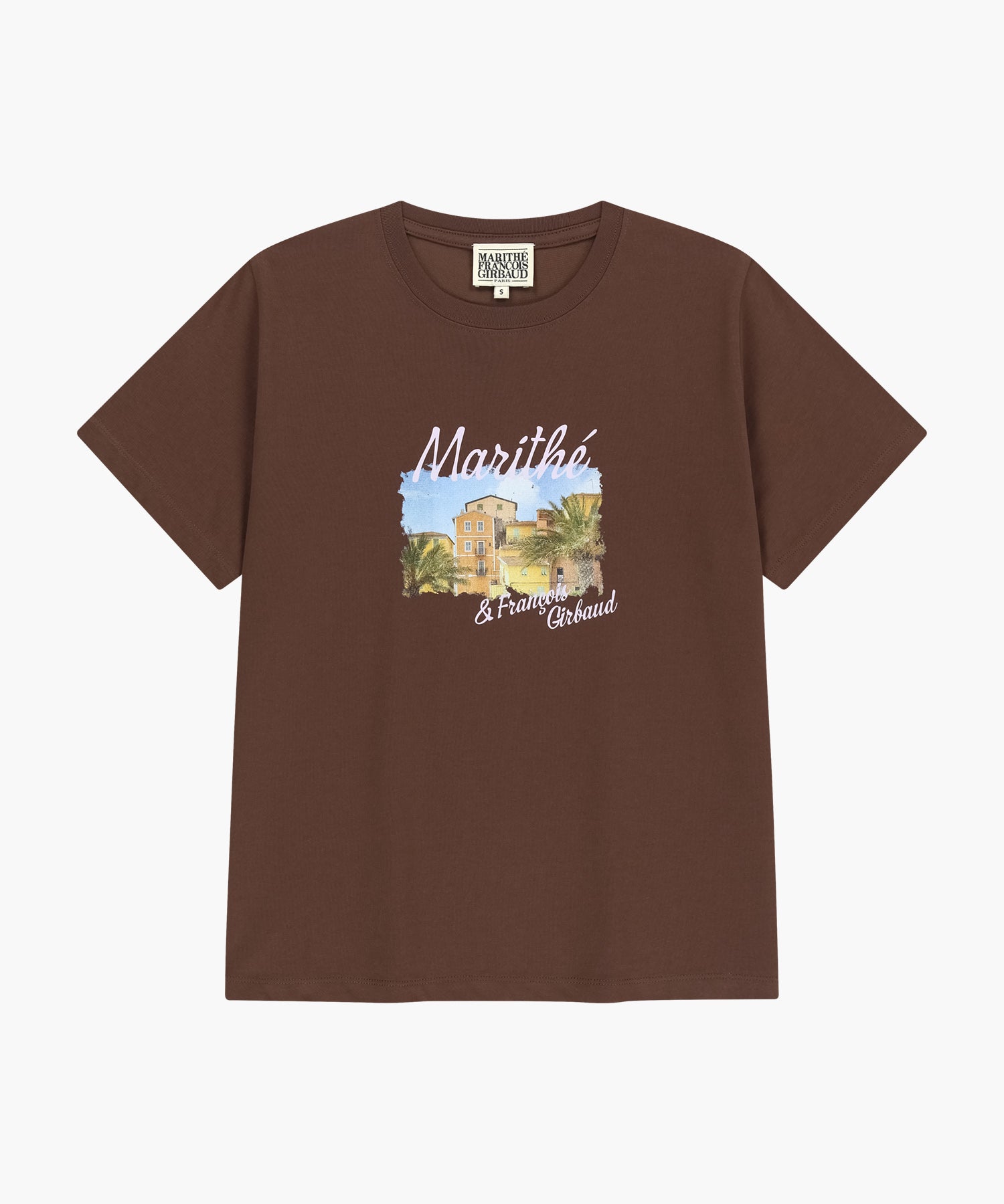 Marithe & Francois Girbaud - Aerocool Resort Graphic Tee (Brown) product image 6 | TRAB K-Fashion Australia