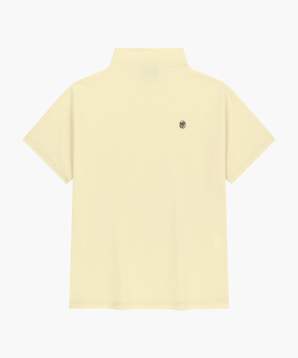 Marithe & Francois Girbaud - Half Neck Tee (Cream) product image 6 | TRAB K-Fashion Australia