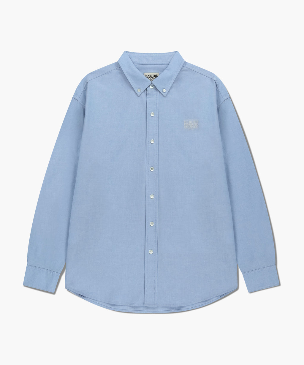 Marithe & Francois Girbaud - Oversized Oxford Shirt (Sky Blue) product image 6 | TRAB K-Fashion Australia