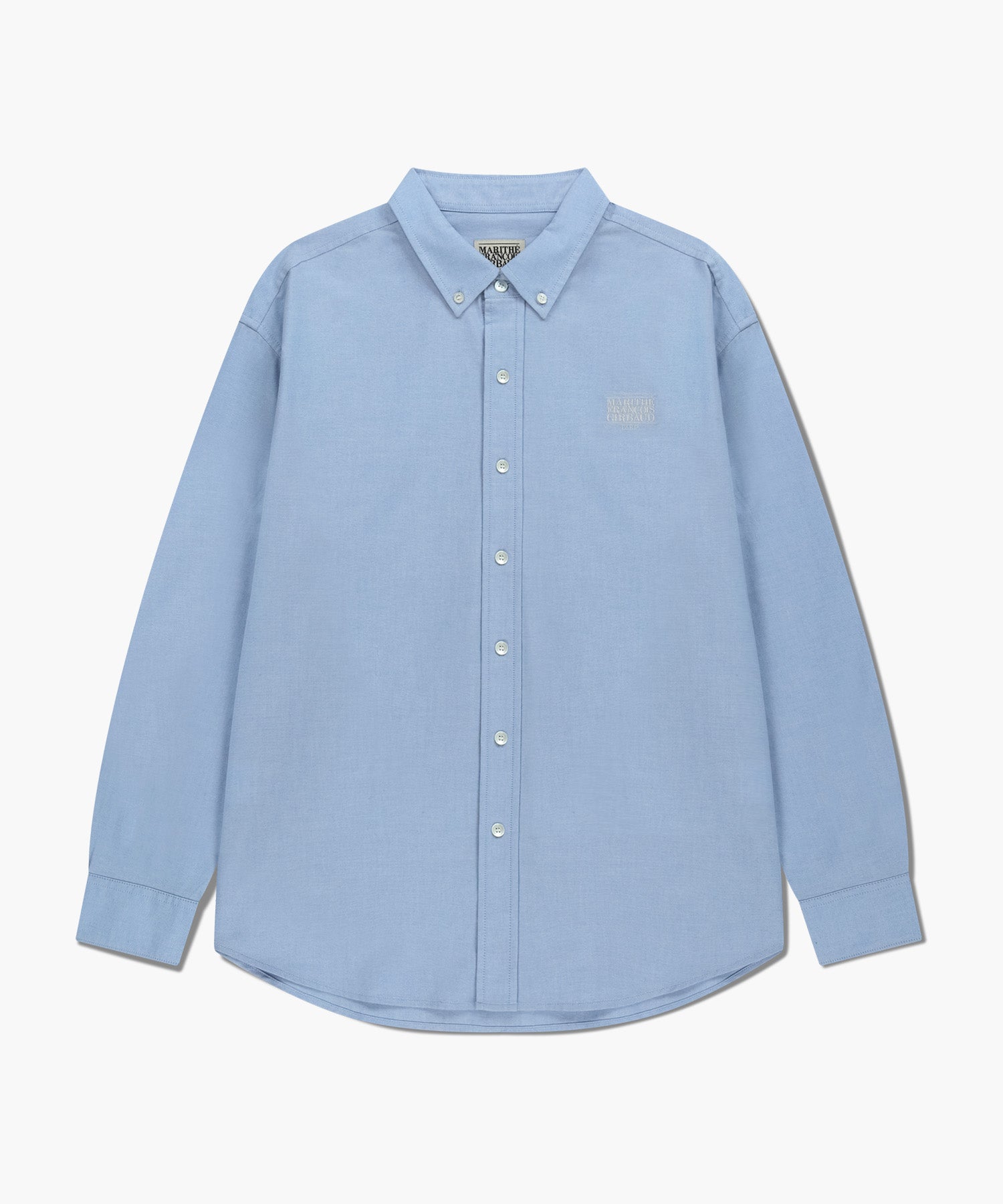 Marithe & Francois Girbaud - Oversized Oxford Shirt (Sky Blue) product image 6 | TRAB K-Fashion Australia