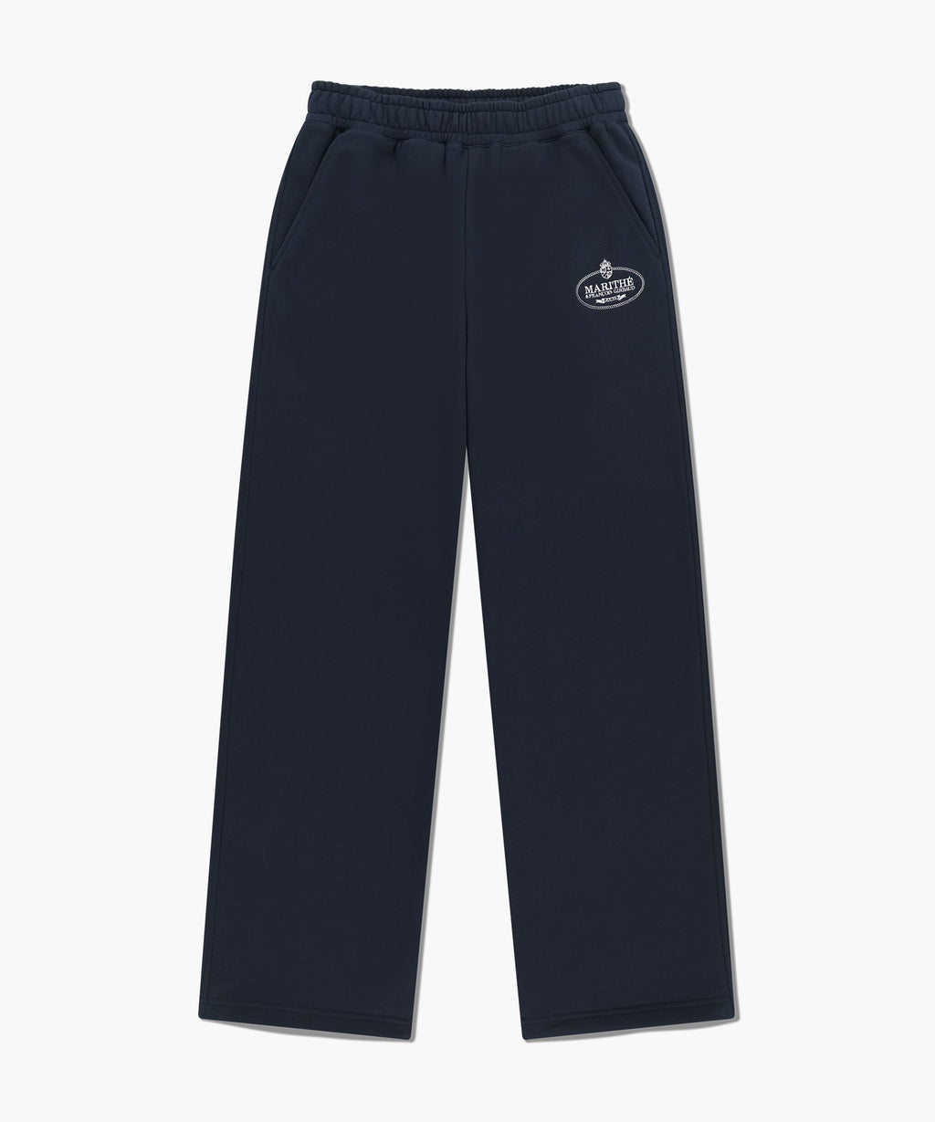 Marithe & Francois Girbaud - Crown Crest Symbol Sweat Pants (brushed) (Navy) product image 6 | TRAB K-Fashion Australia