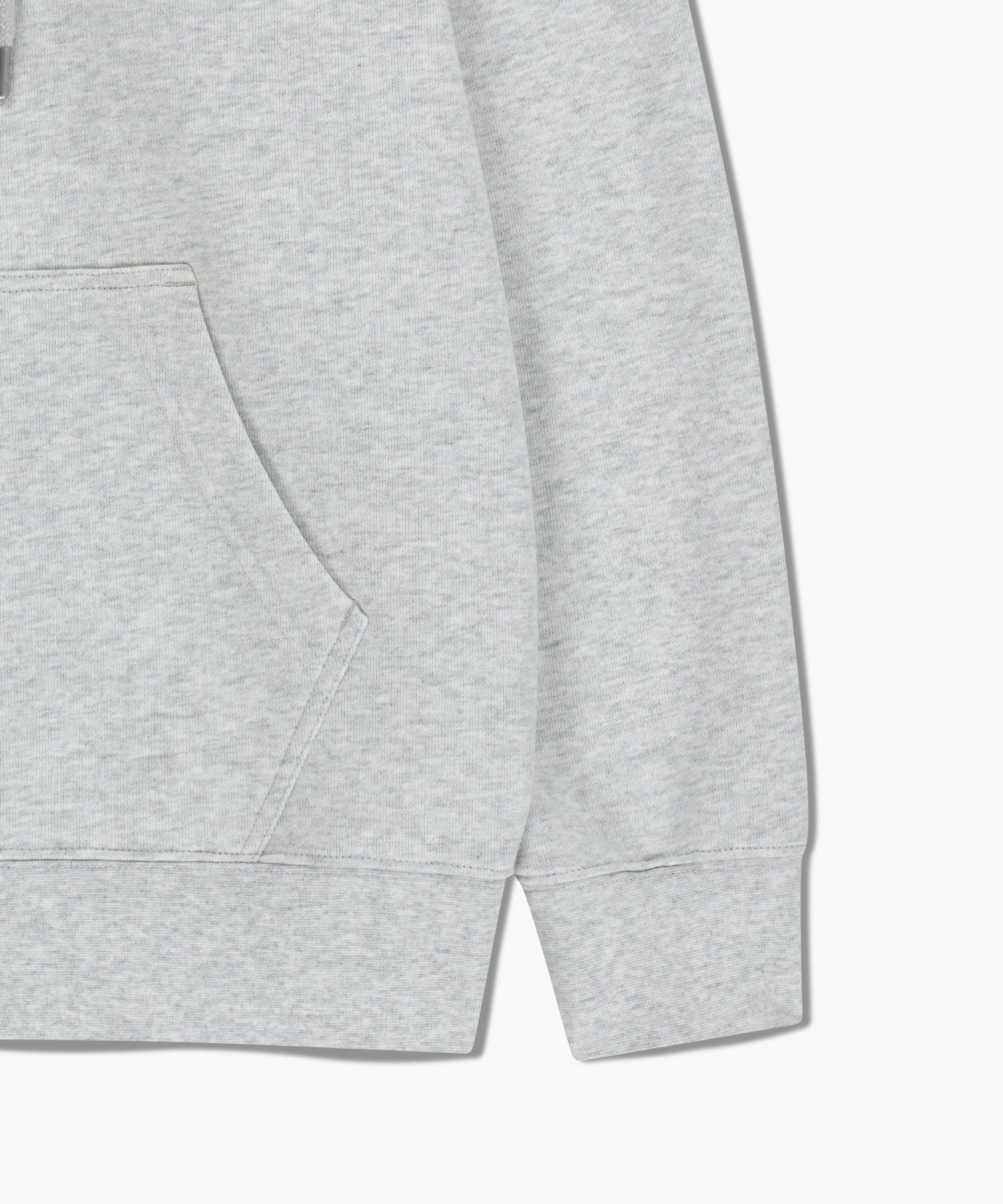 Marithe & Francois Girbaud - Classic Logo Hoodie (Light Heather Gray) product image 6 | TRAB K-Fashion Australia