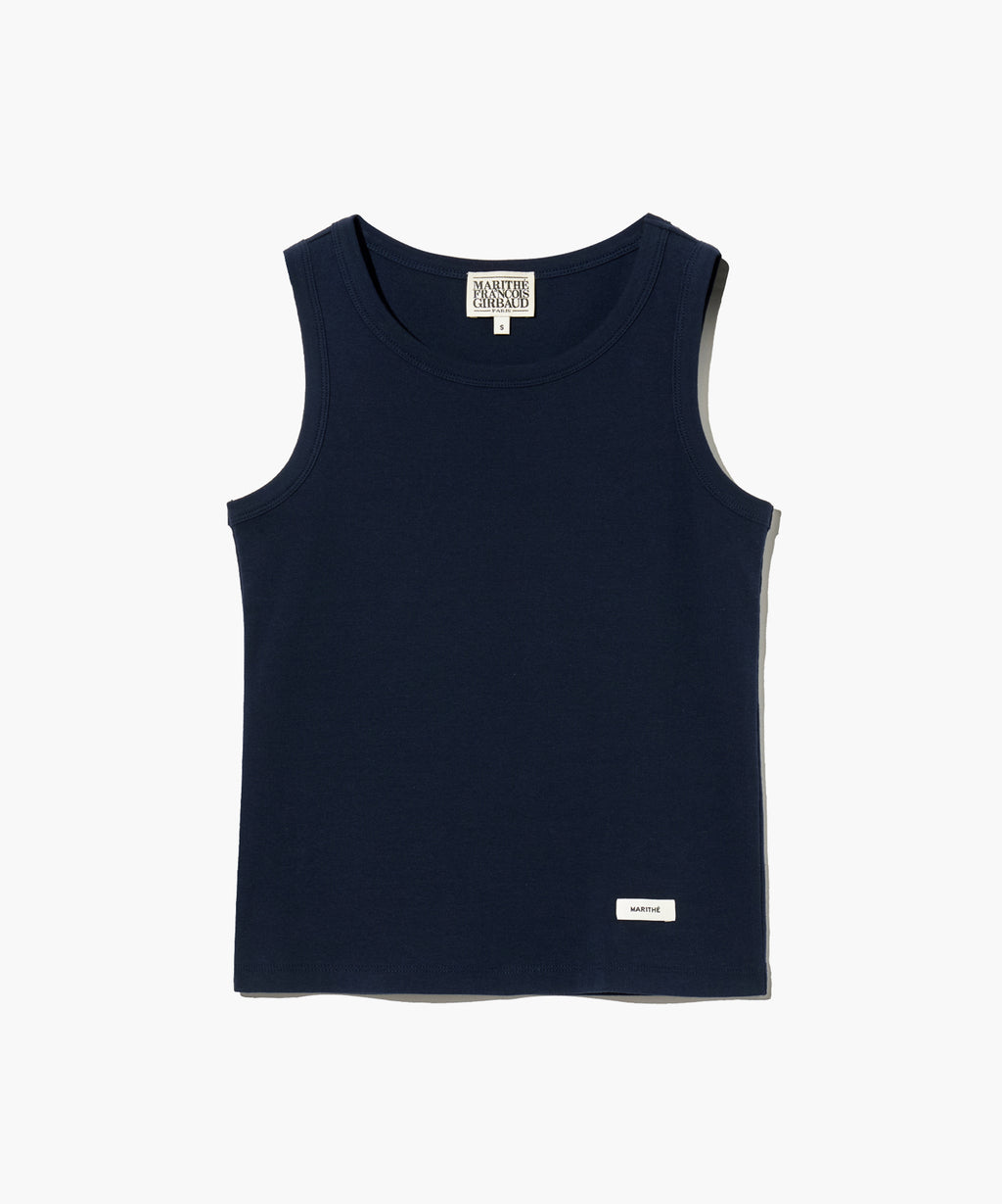 Marithe & Francois Girbaud - Basic Sleeveless (Navy) product image 6 | TRAB K-Fashion Australia
