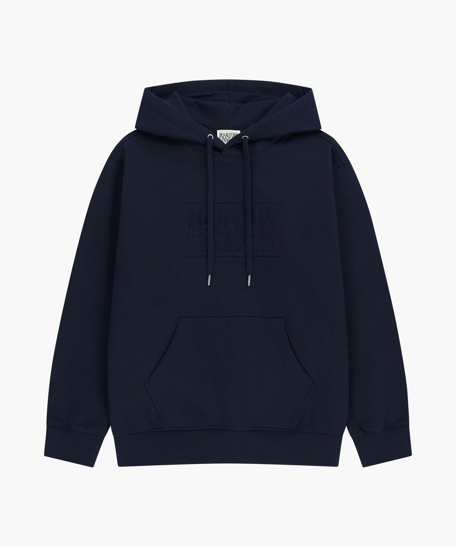 Marithe & Francois Girbaud - Classic Logo Embroidery Hoodie (Navy) product image 6 | TRAB K-Fashion Australia