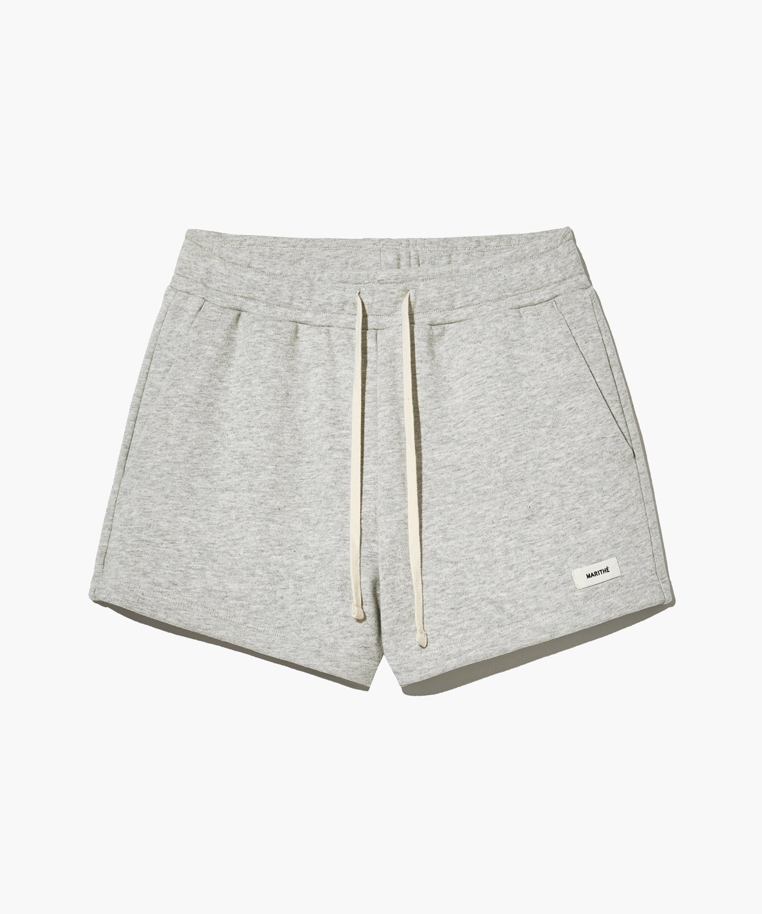 Marithe & Francois Girbaud - Basic Sweat Shorts (Light Heather Gray) product image 6 | TRAB K-Fashion Australia