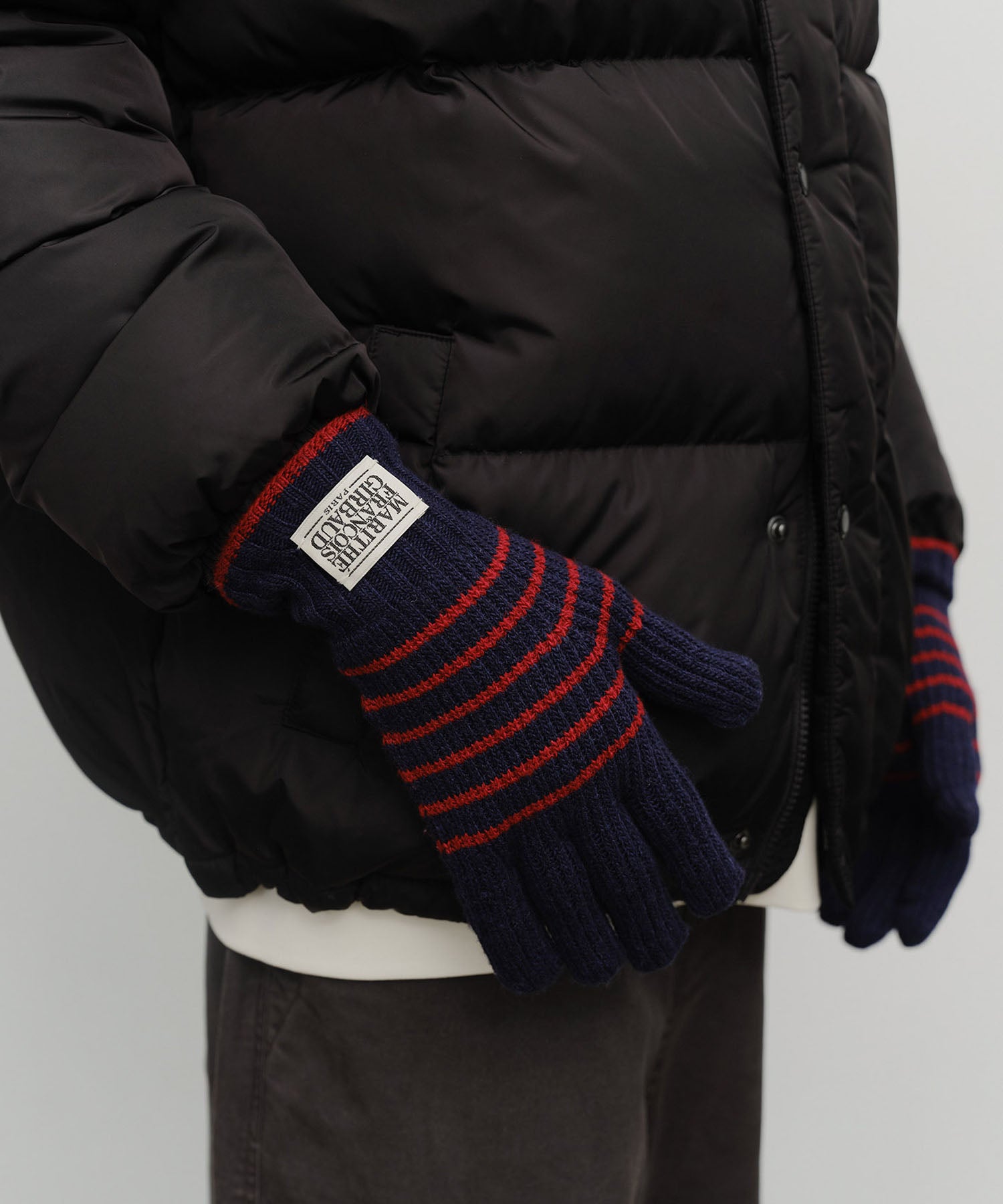 Marithe & Francois Girbaud - Classic Logo Glove (Navy) product image 6 | TRAB K-Fashion Australia