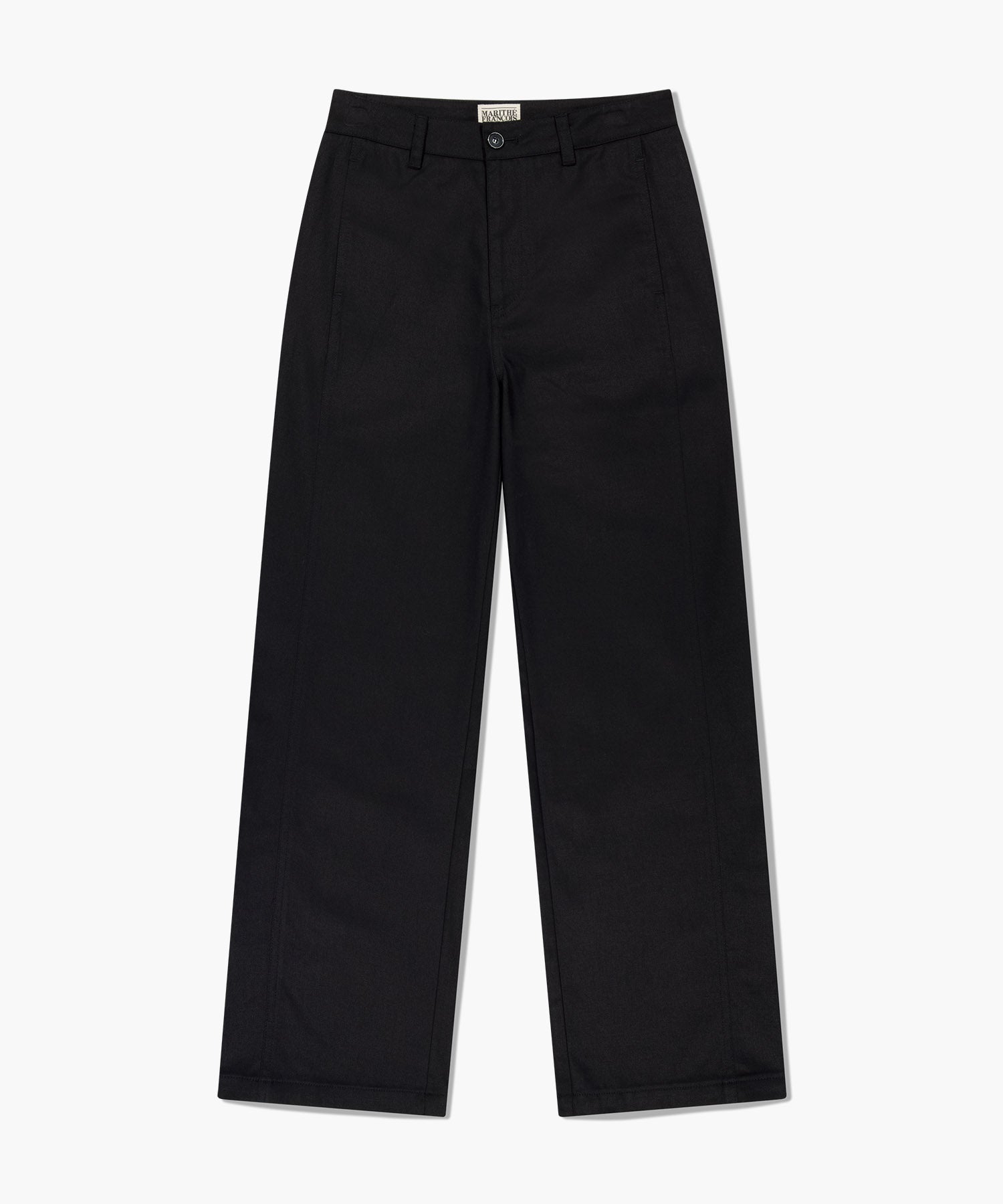 Marithe & Francois Girbaud - Cotton Curved Line Pants (Black) product image 6 | TRAB K-Fashion Australia