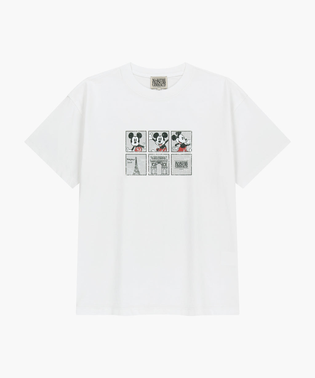 Marithe & Francois Girbaud - Mickey_filmstrip Tee (White) product image 6 | TRAB K-Fashion Australia