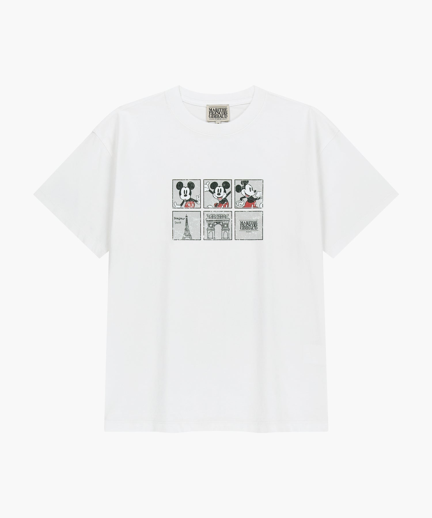 Marithe & Francois Girbaud - Mickey_filmstrip Tee (White) product image 6 | TRAB K-Fashion Australia
