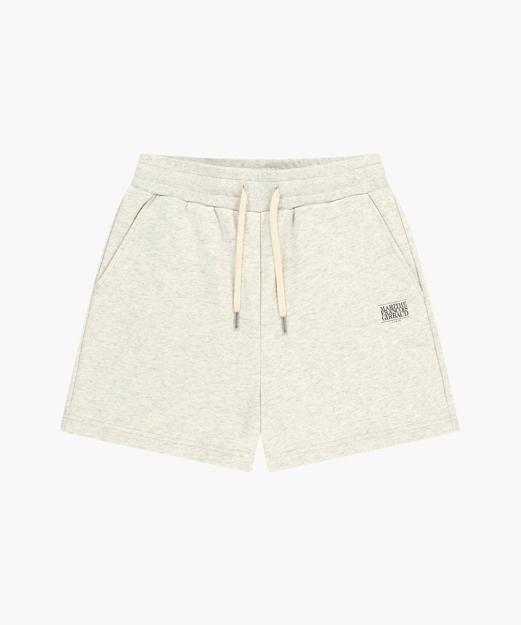 Marithe & Francois Girbaud - Vintage Classic Logo Sweat Shorts (Oatmeal) product image 6 | TRAB K-Fashion Australia