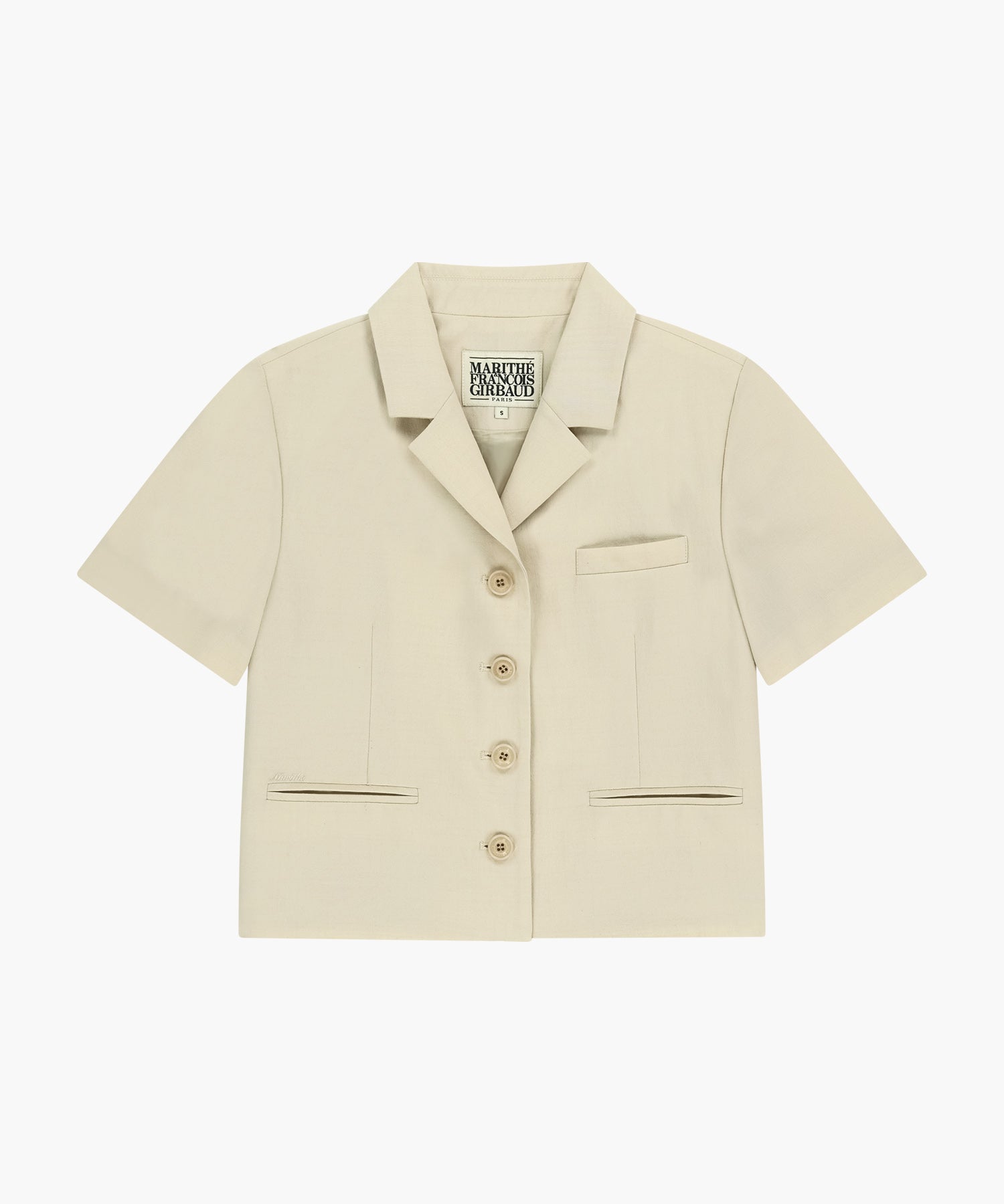 Marithe & Francois Girbaud - Half Sleeve Jacket (Beige) product image 6 | TRAB K-Fashion Australia