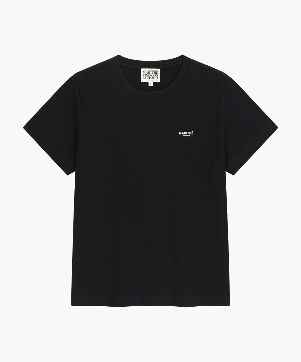 Marithe & Francois Girbaud - Small Regular Logo Tee (Black) product image 6 | TRAB K-Fashion Australia