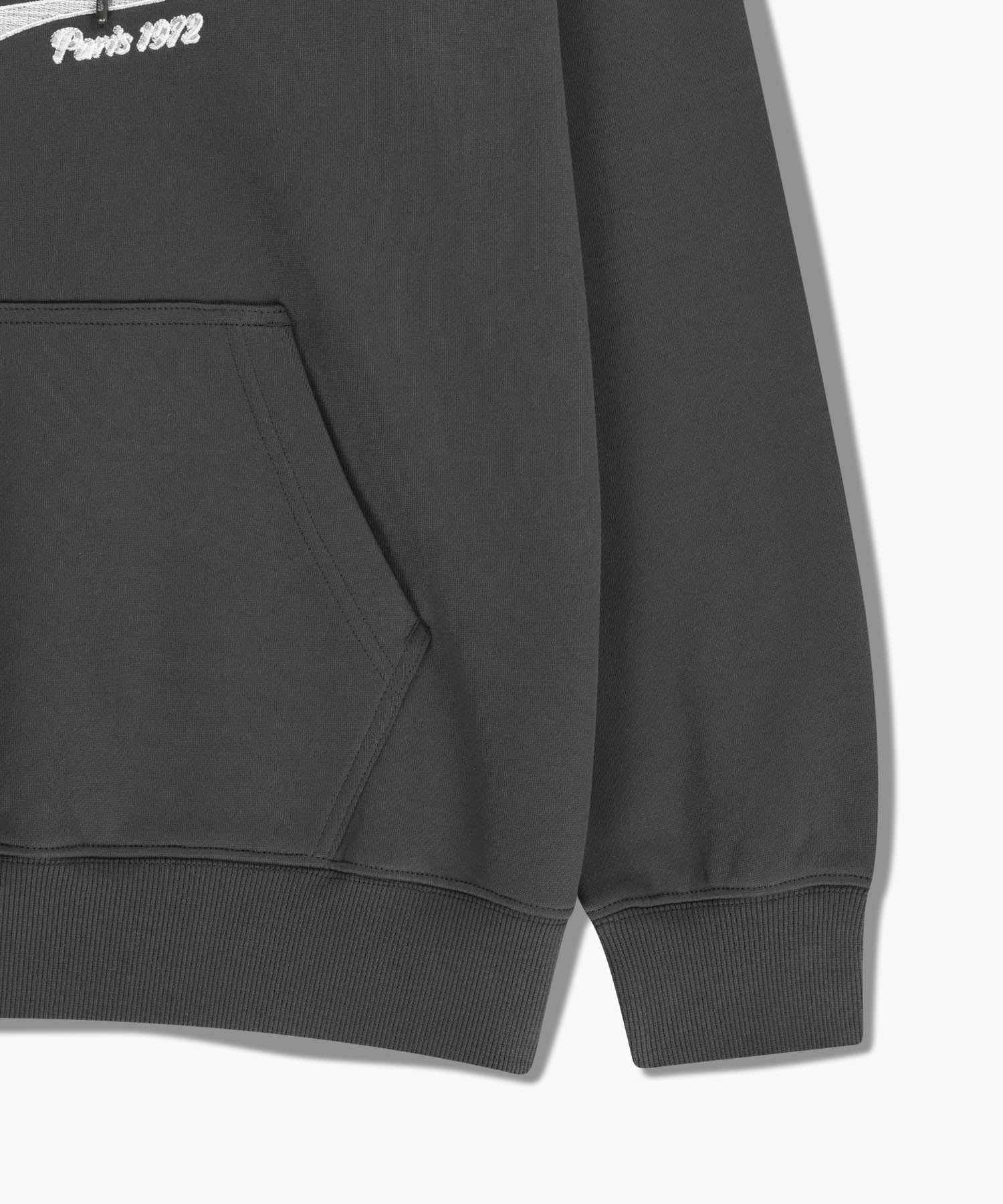 Marithe & Francois Girbaud - Vintage Logo Hoodie (brushed) (Charcoal) product image 6 | TRAB K-Fashion Australia
