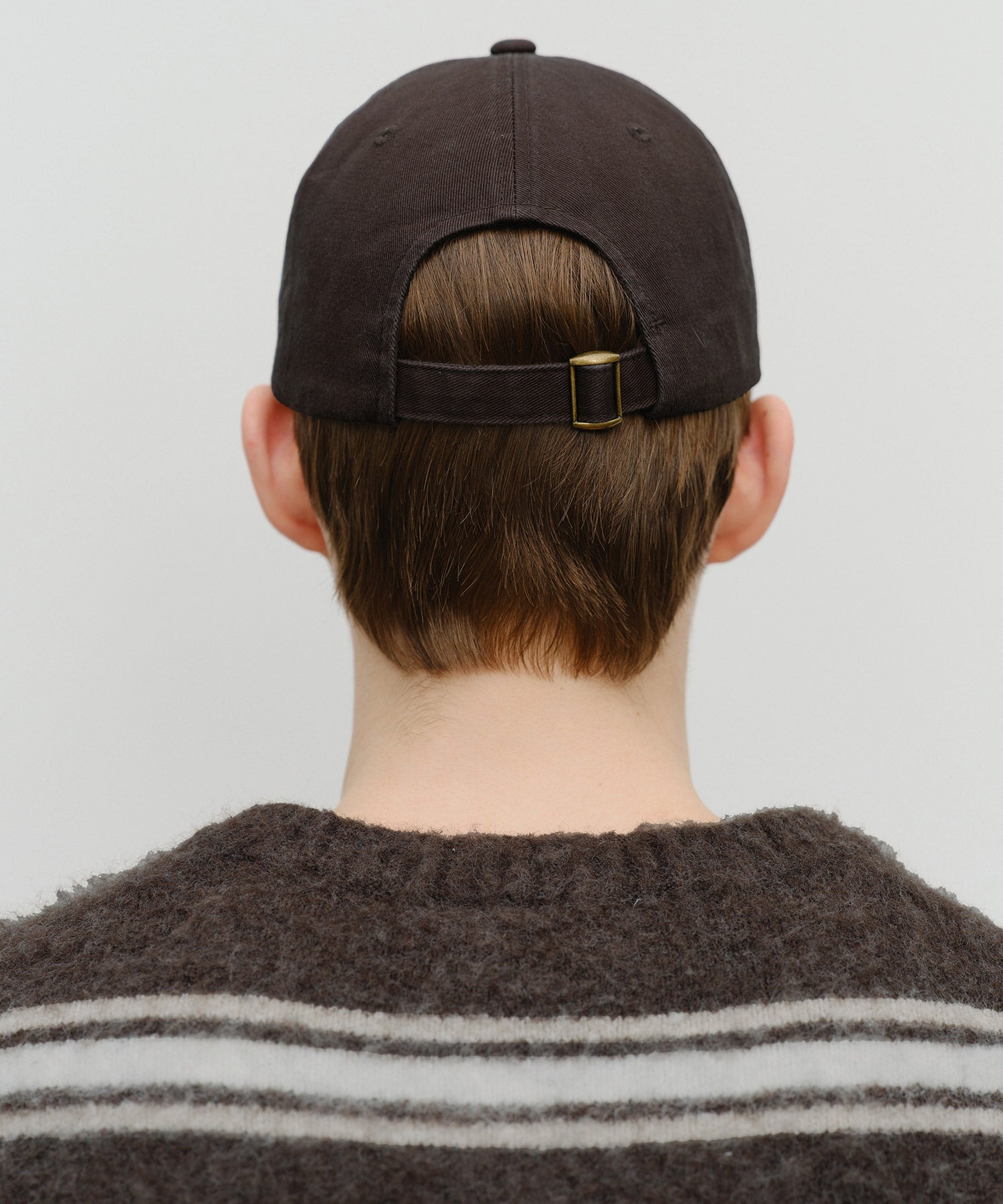Marithe & Francois Girbaud - Classic Logo Cap (Dark Brown) product image 6 | TRAB K-Fashion Australia