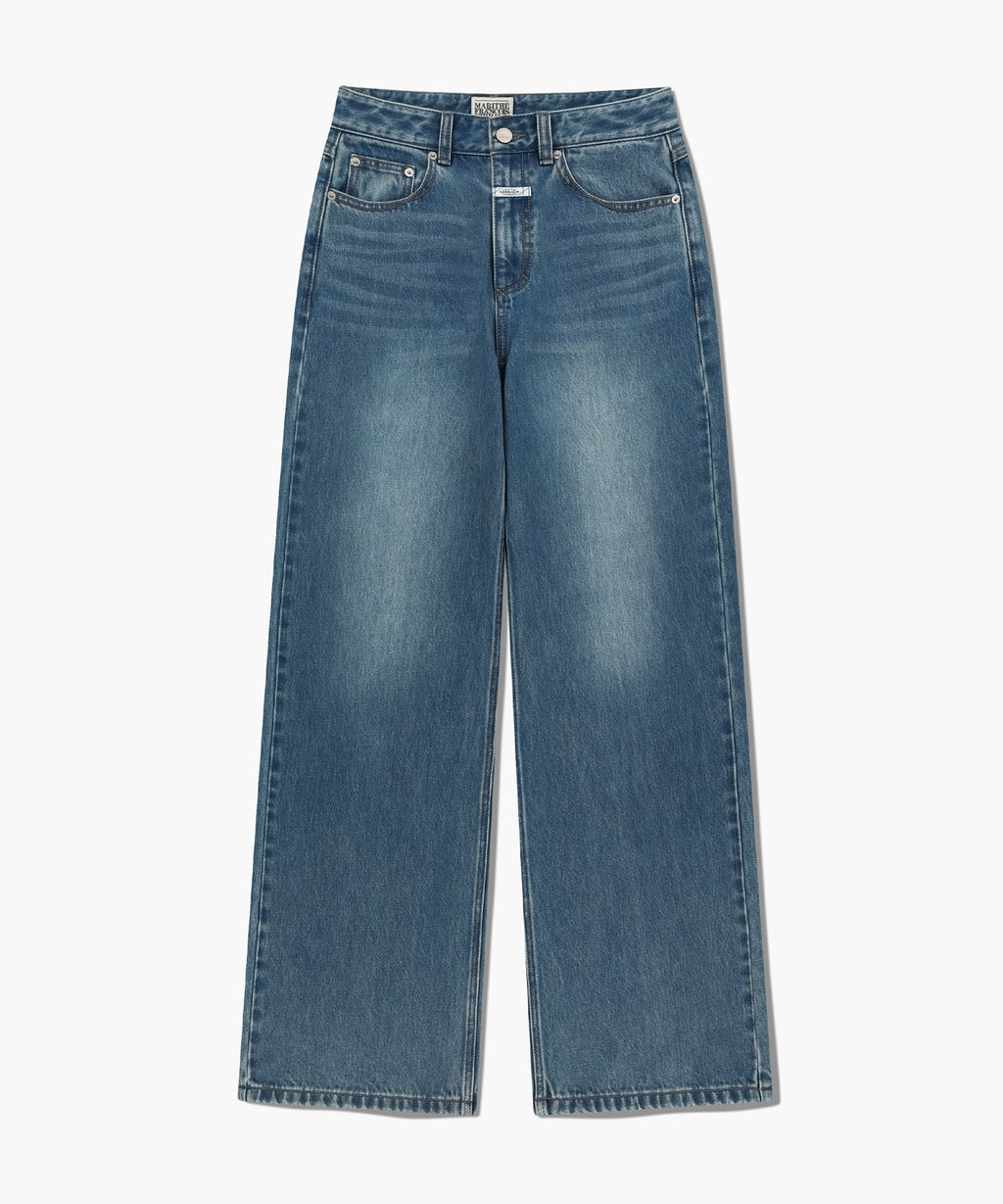 Marithe & Francois Girbaud - Wide Denim Pants (Blue) product image 7 | TRAB K-Fashion Australia