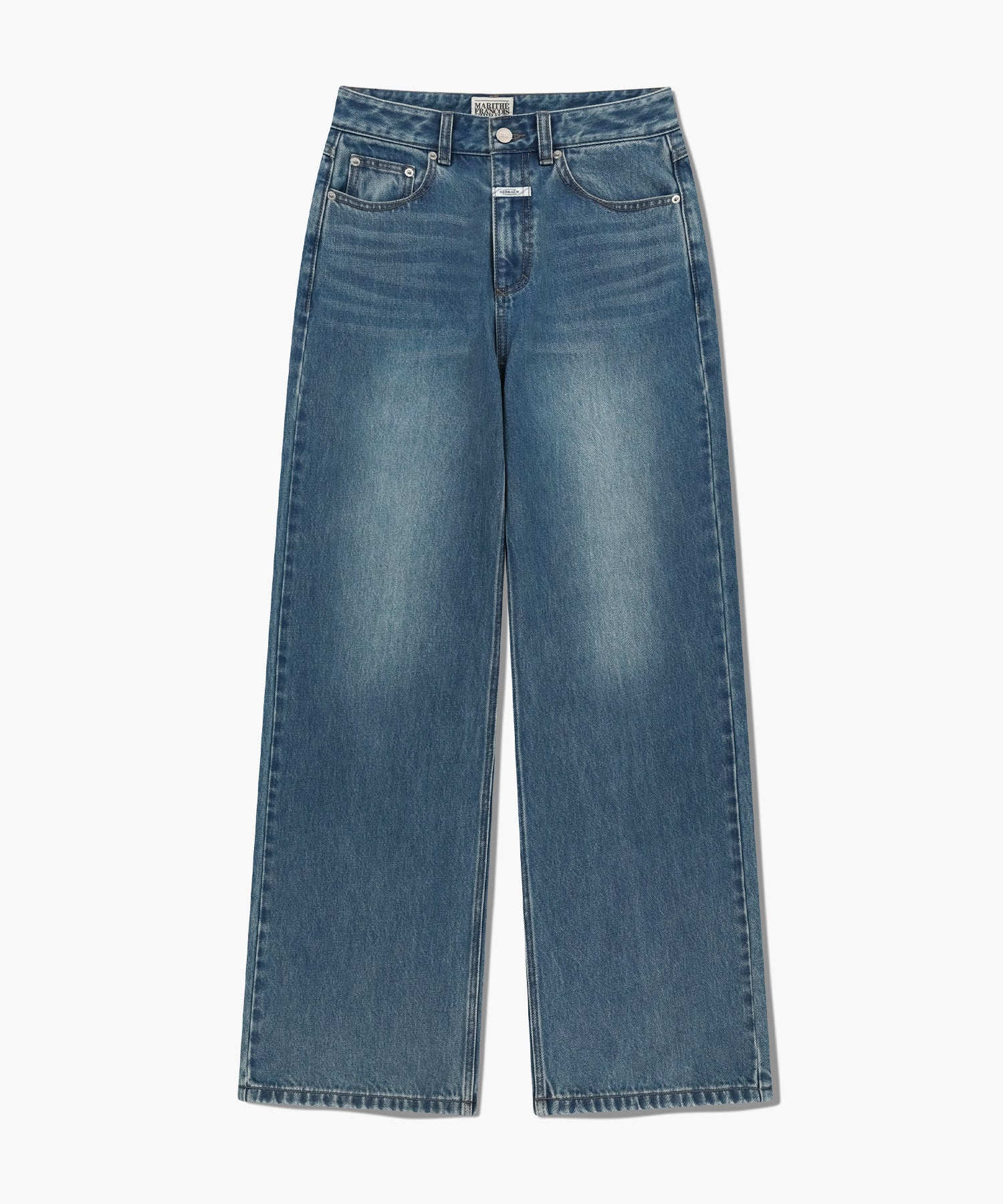 Marithe & Francois Girbaud - Wide Denim Pants (Blue) product image 7 | TRAB K-Fashion Australia