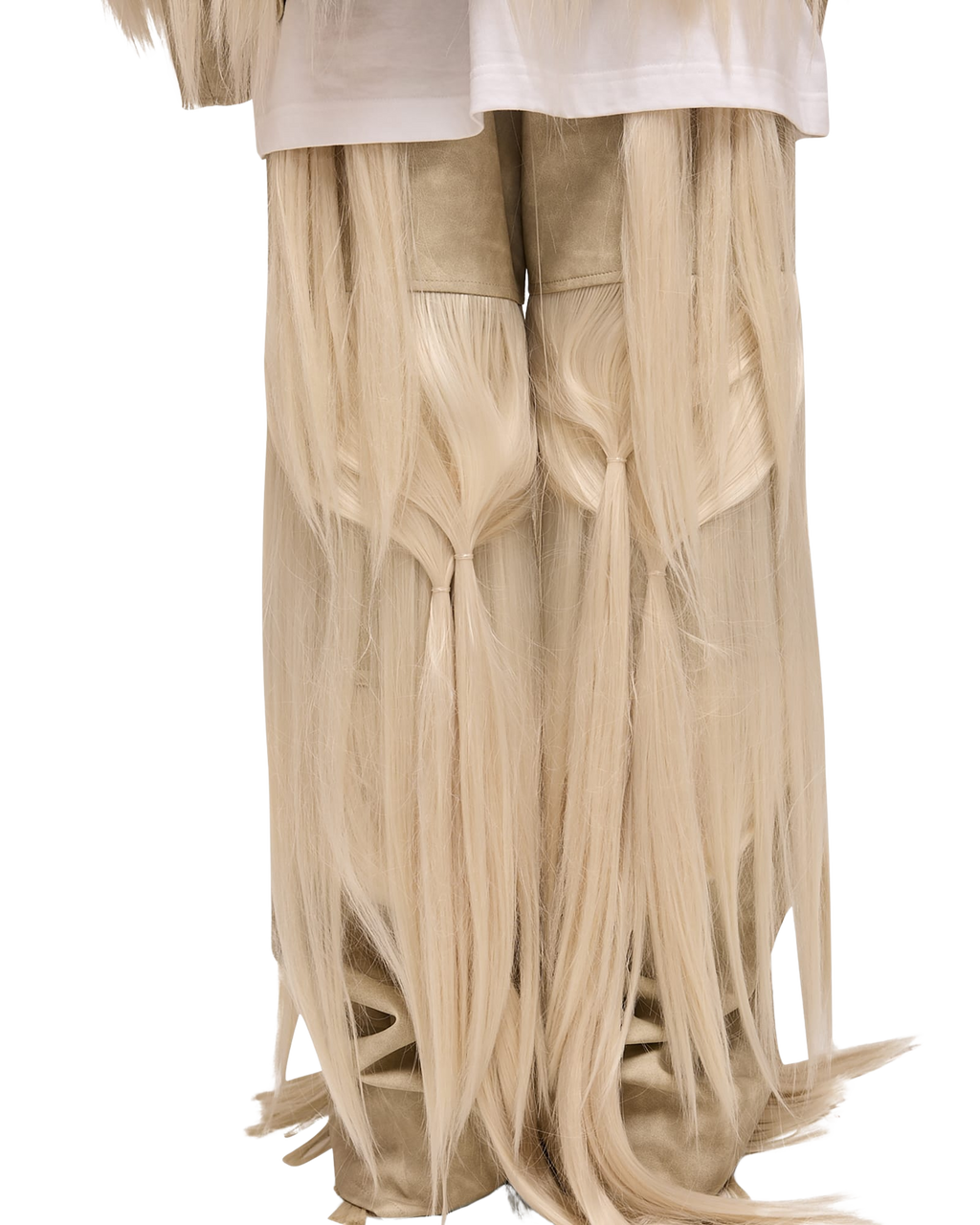 Kimhe Kim - Hair Embellished Western Pants (Grey) product image 9 | TRAB K-Fashion Australia