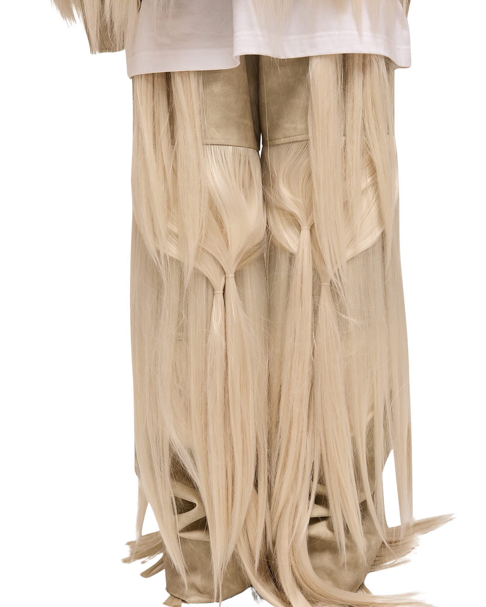 Kimhe Kim - Hair Embellished Western Pants (Grey) product image 9 | TRAB K-Fashion Australia
