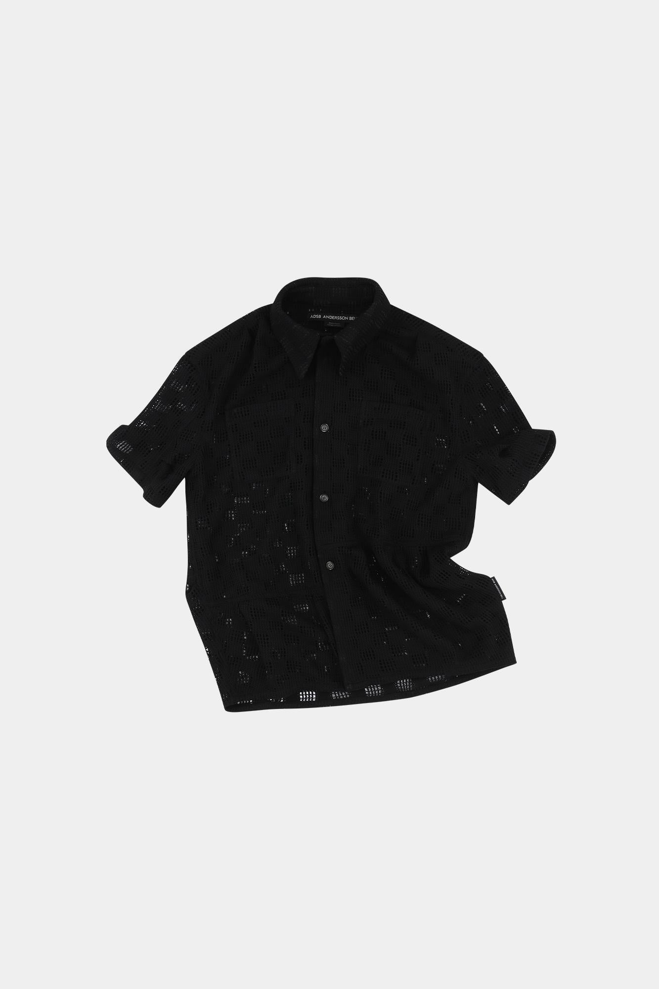 Andersson Bell - Letto Knitted Shirts (Black) product image 10 | TRAB K-Fashion Australia