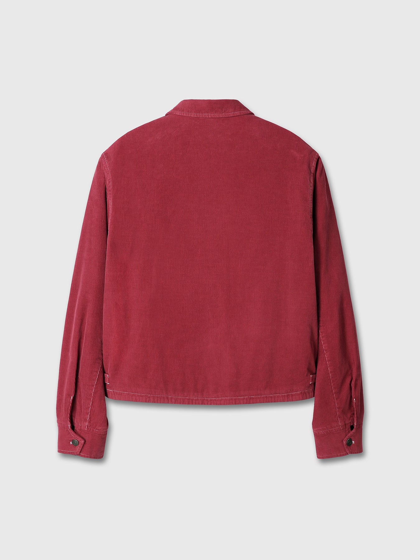 Tonywack - Garment Dyed Corduroy Zip Jacket (Faded Red) product image 10 | TRAB K-Fashion Australia