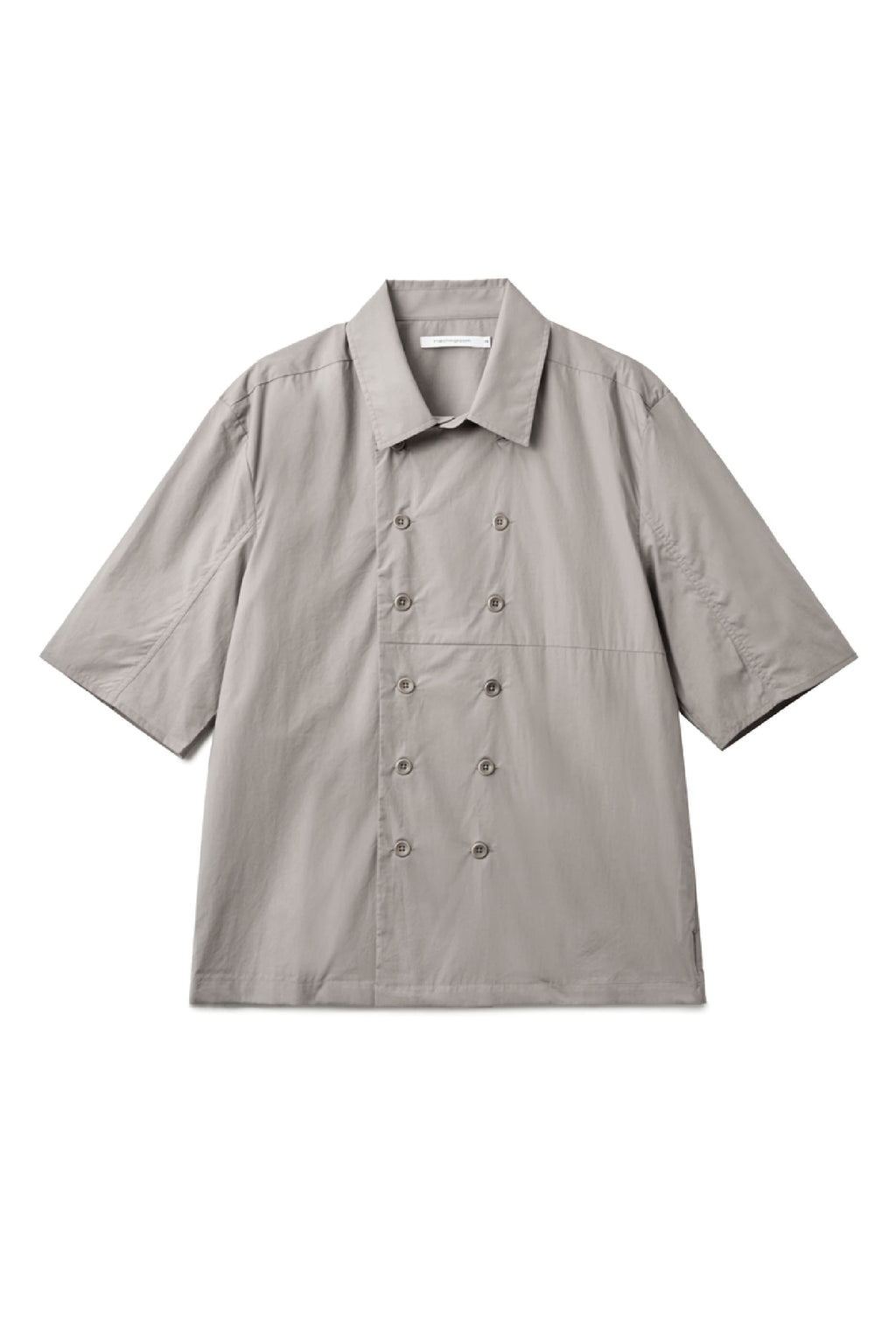 Hatchingroom - Double Breasted Shirket (Mud Grey) product image 1 | TRAB K-Fashion Australia