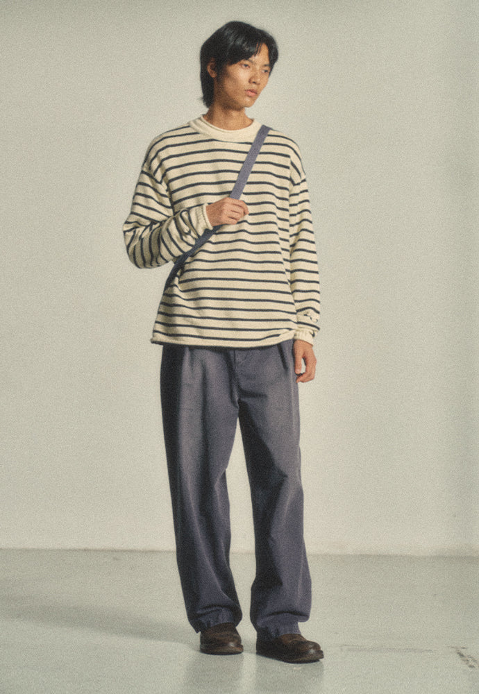 Art if acts - Roll up Pullover Knit (Ivory) product image 5 | TRAB K-Fashion Australia