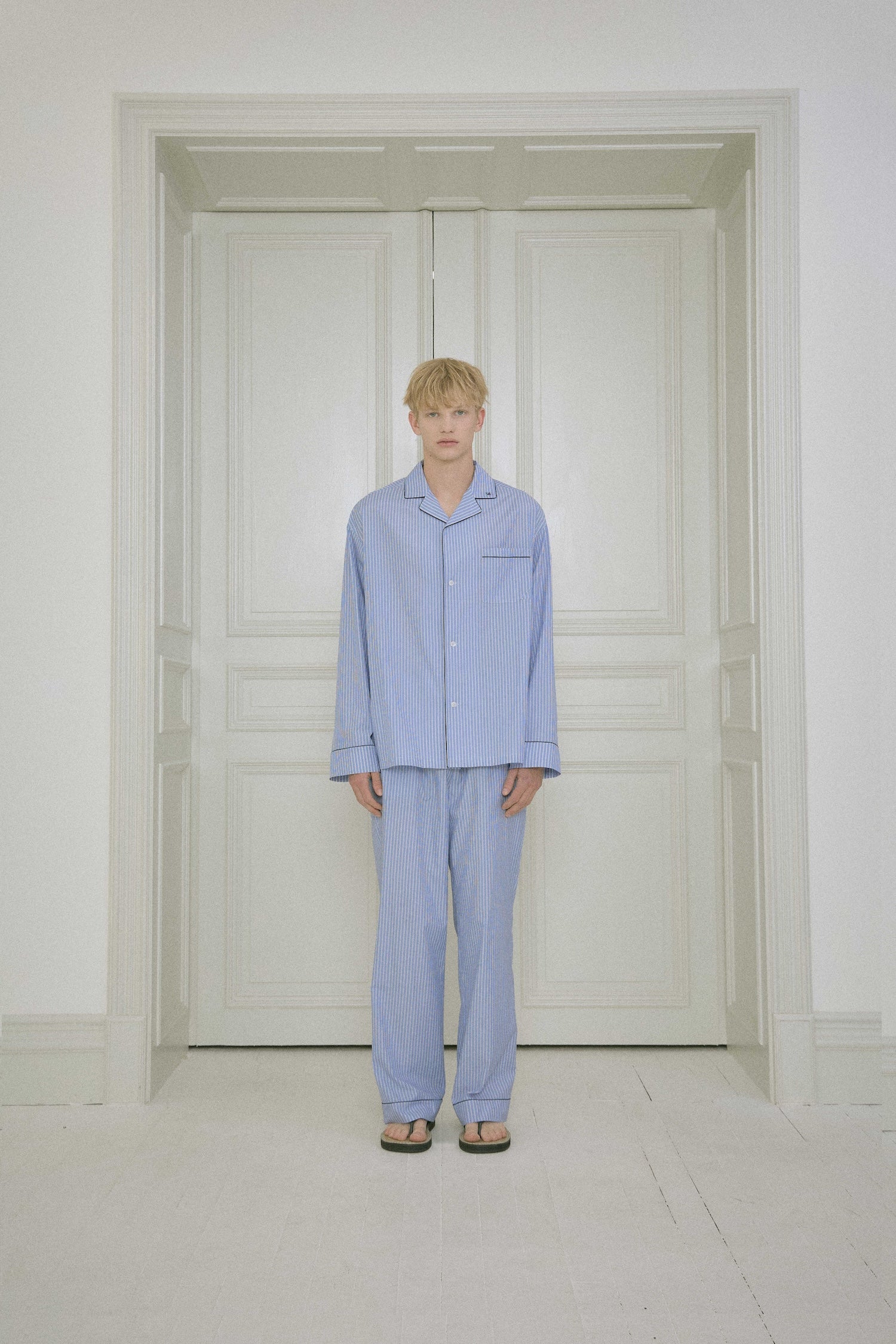 Stu - Origami Pajama Pants (Blue) product image 1 | TRAB K-Fashion Australia