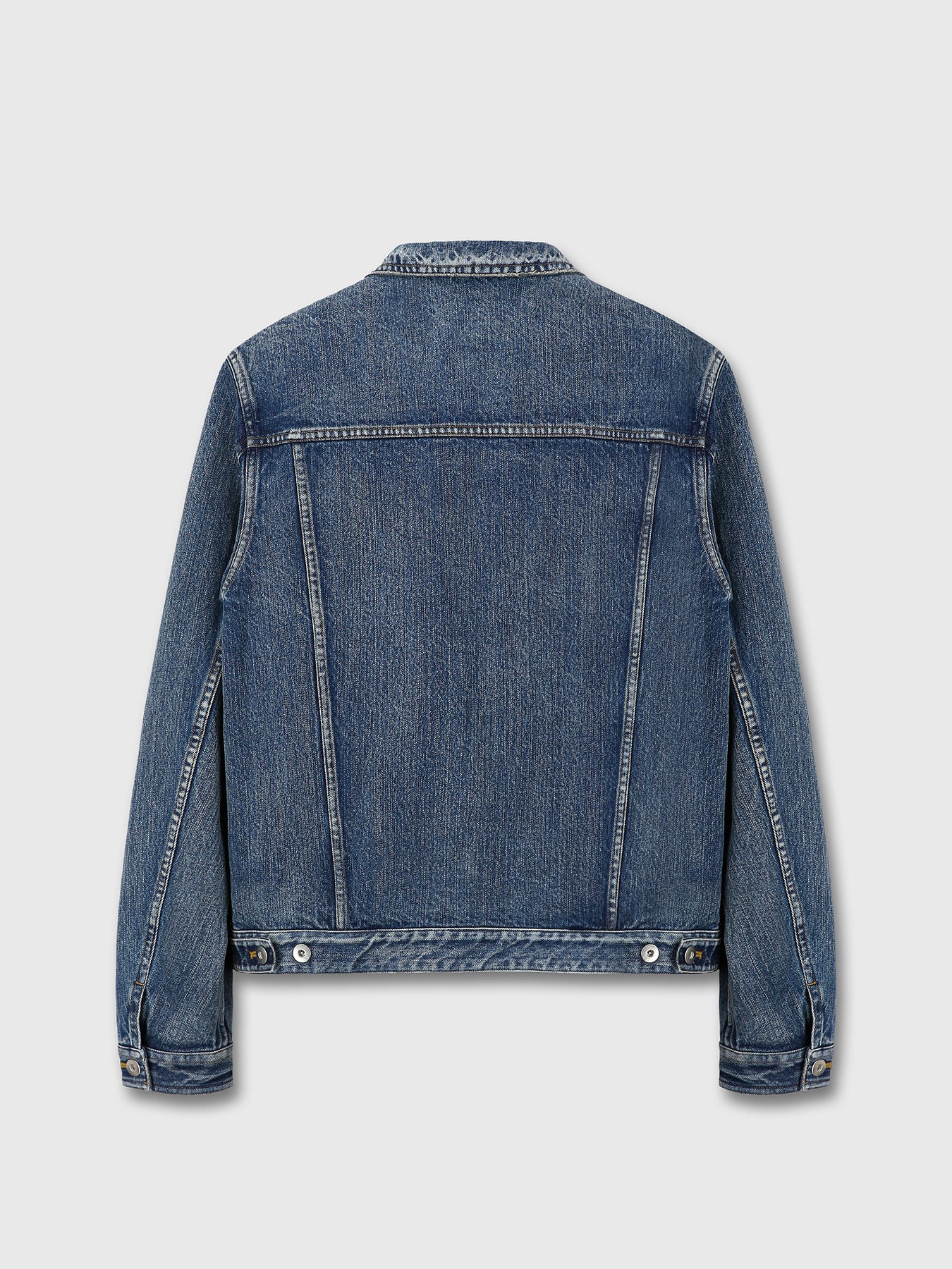 Tonywack - Denim Blouson Jacket (Mid Blue) product image 10 | TRAB K-Fashion Australia